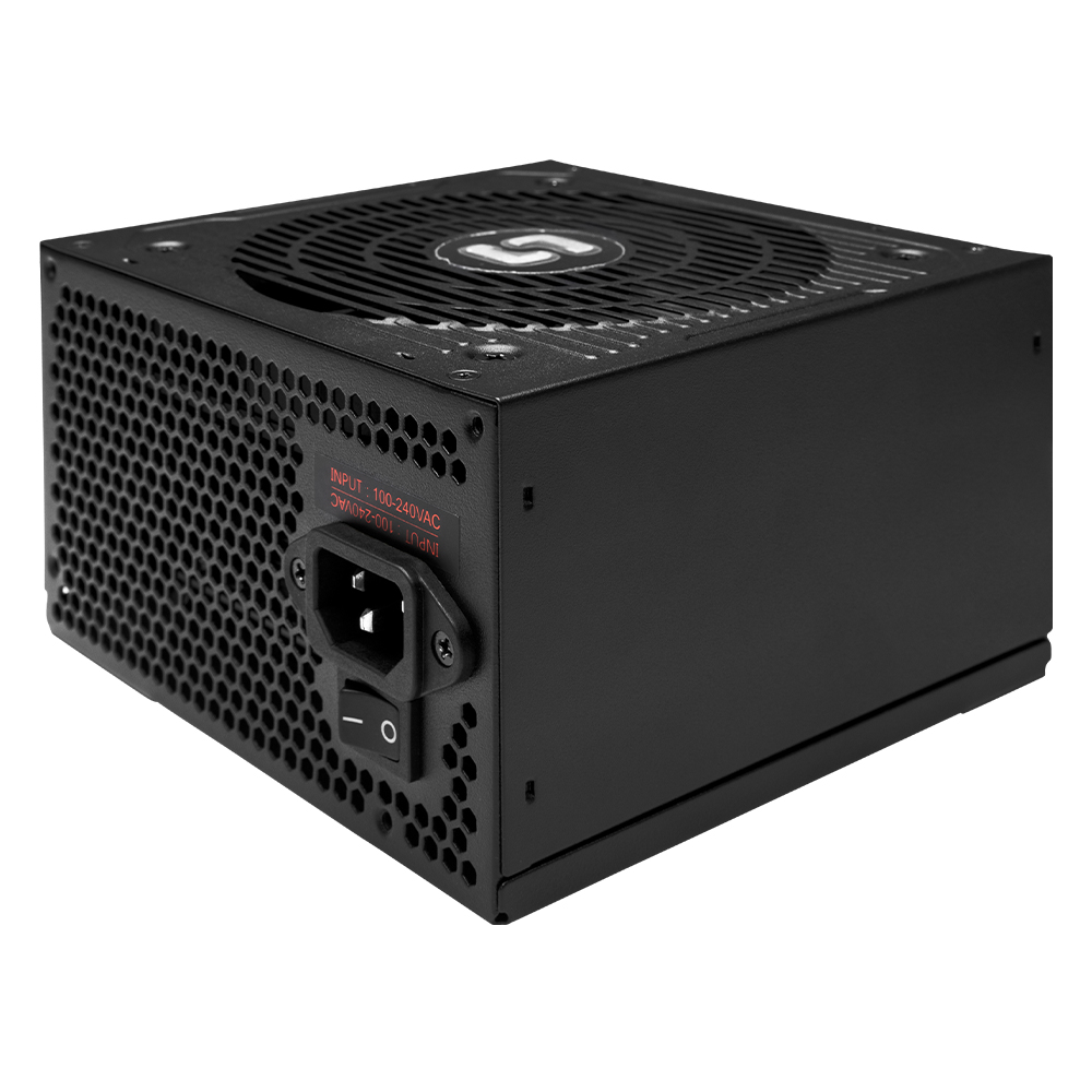 Fuente de Poder Balam Rush BR-931175 - 650 W, Negro, 12 cm, ATX