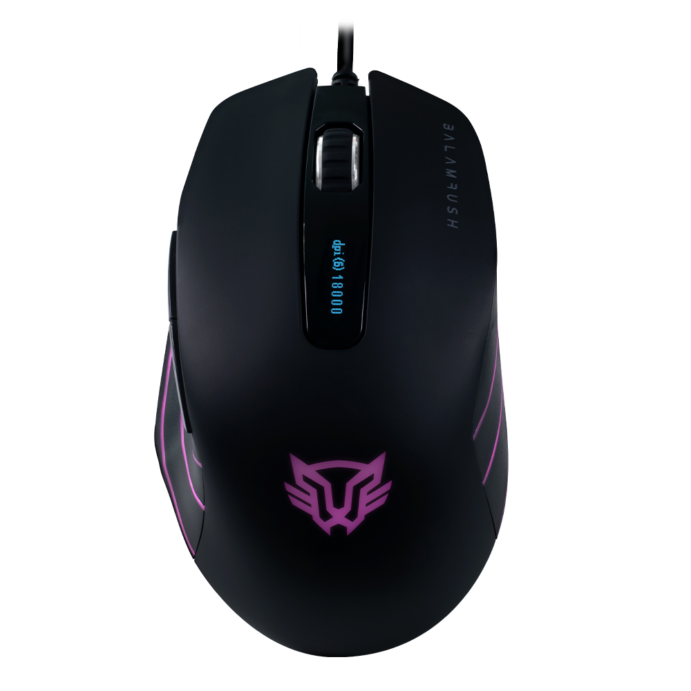 Mouse Gamer BALAM RUSH Alámbrico USB 18000 DPI 6 LVLS 6 Botones + Scroll WINDOWS-LINUX-MAC-XBOX ONE-PS4 HUNTER GM990 - 