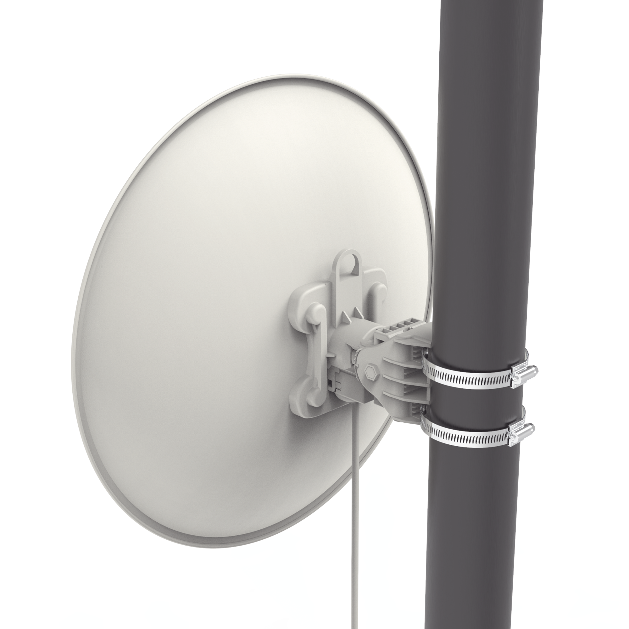 ePMP Force 200L para zonas con alta interferencia, hasta 200 Mbps, 4910 - 5970 MHz, 802.11n, Antena de 25 dBi, latencia baja