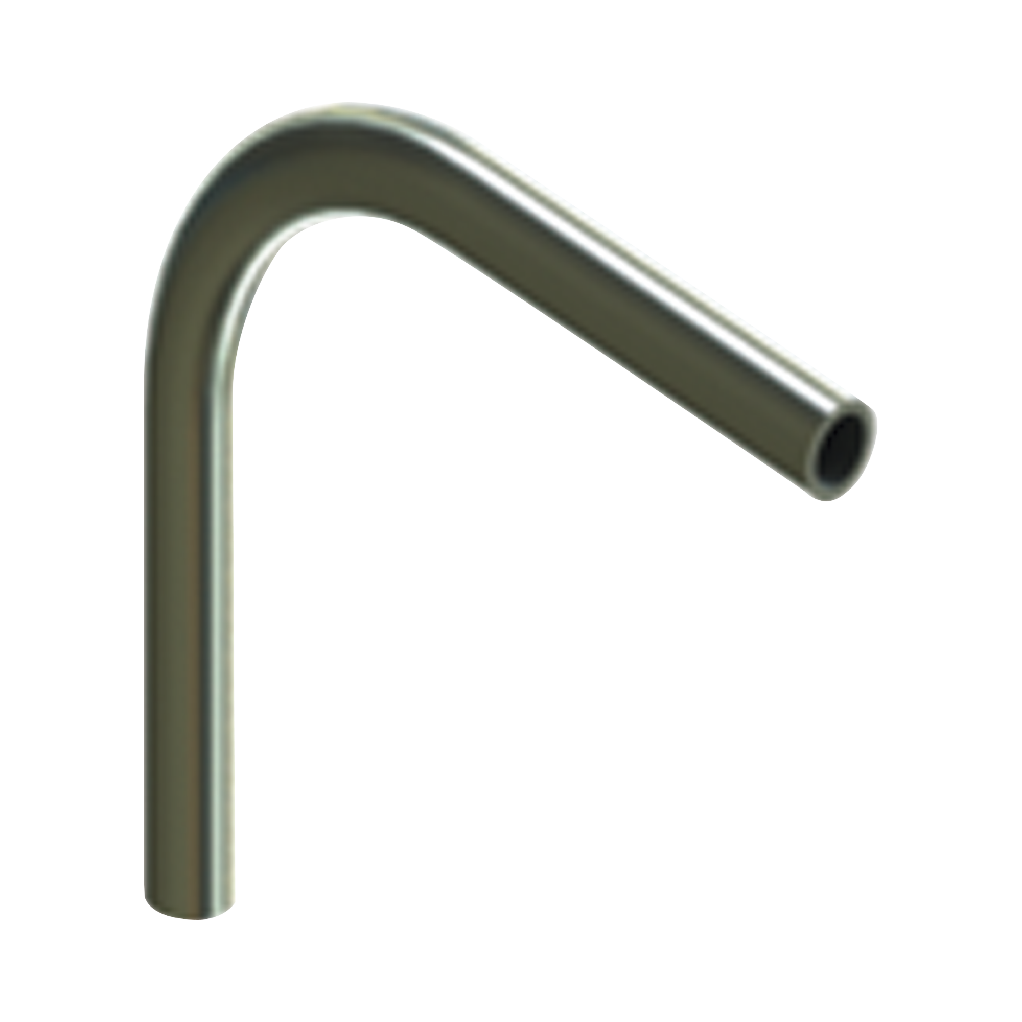 Codo de 90° de 1 1/4' (32mm) pared delgada galvanizado etiqueta verde