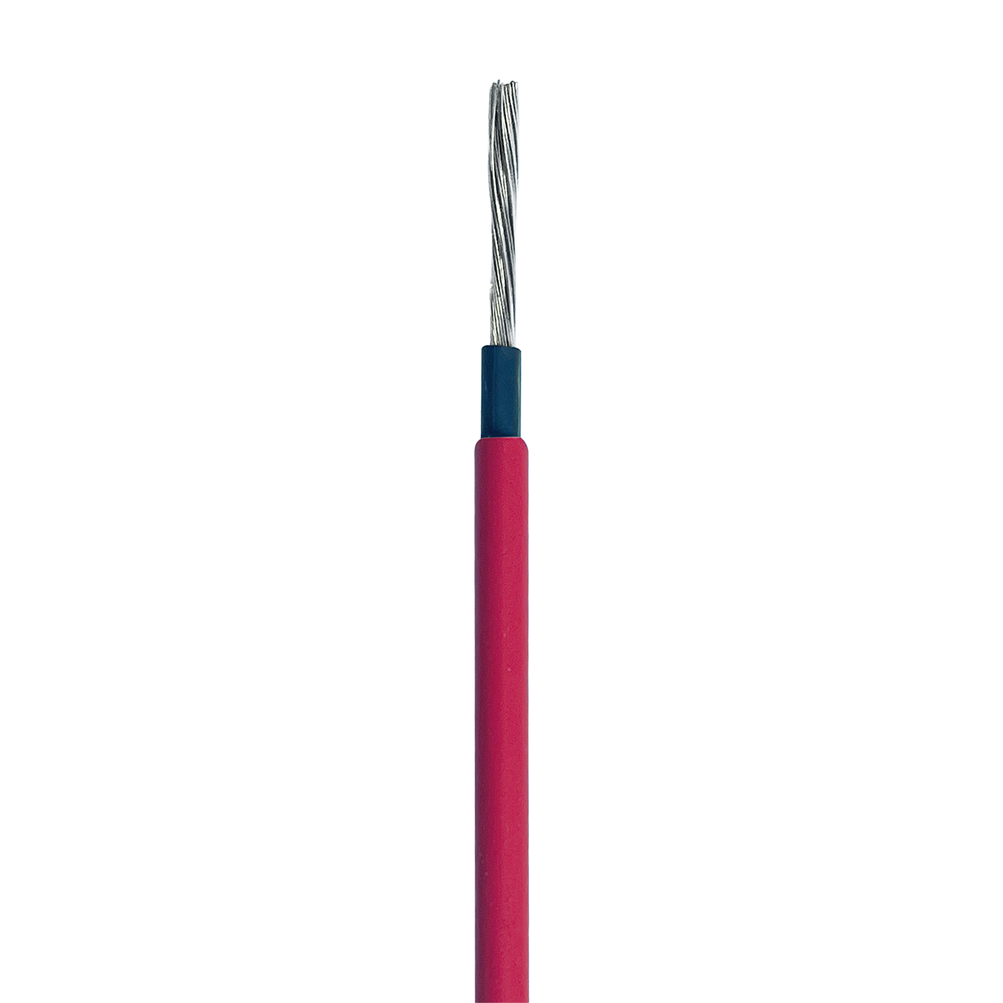 Cable Fotovoltaico Rojo / Aleación Cobre estañado / 6 mm² ( 10 AWG) / 2000V / Rollo de 100m