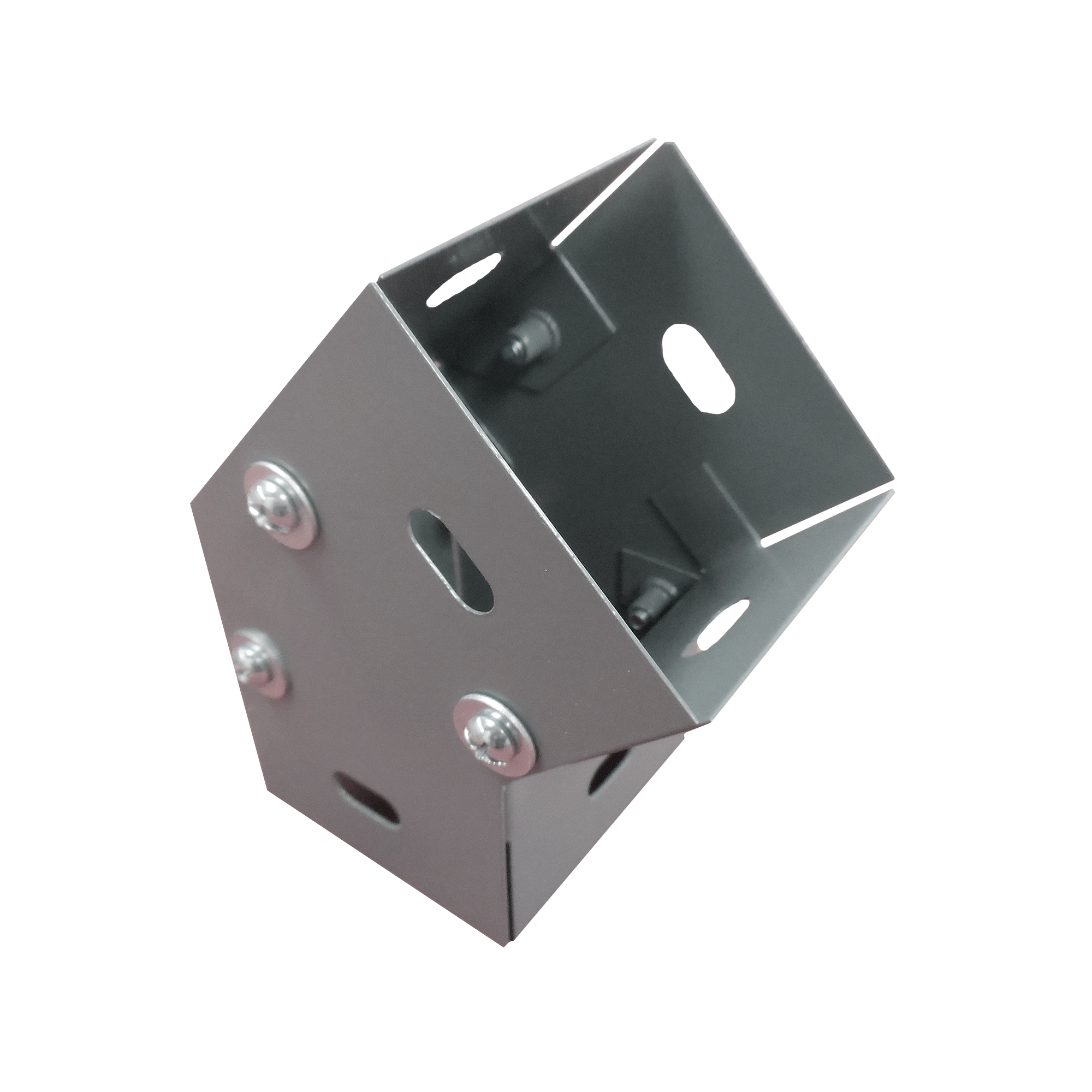 Derivación codo horizontal de 45 grados 100 X 100 mm, fabricado en lámina de acero al carbón