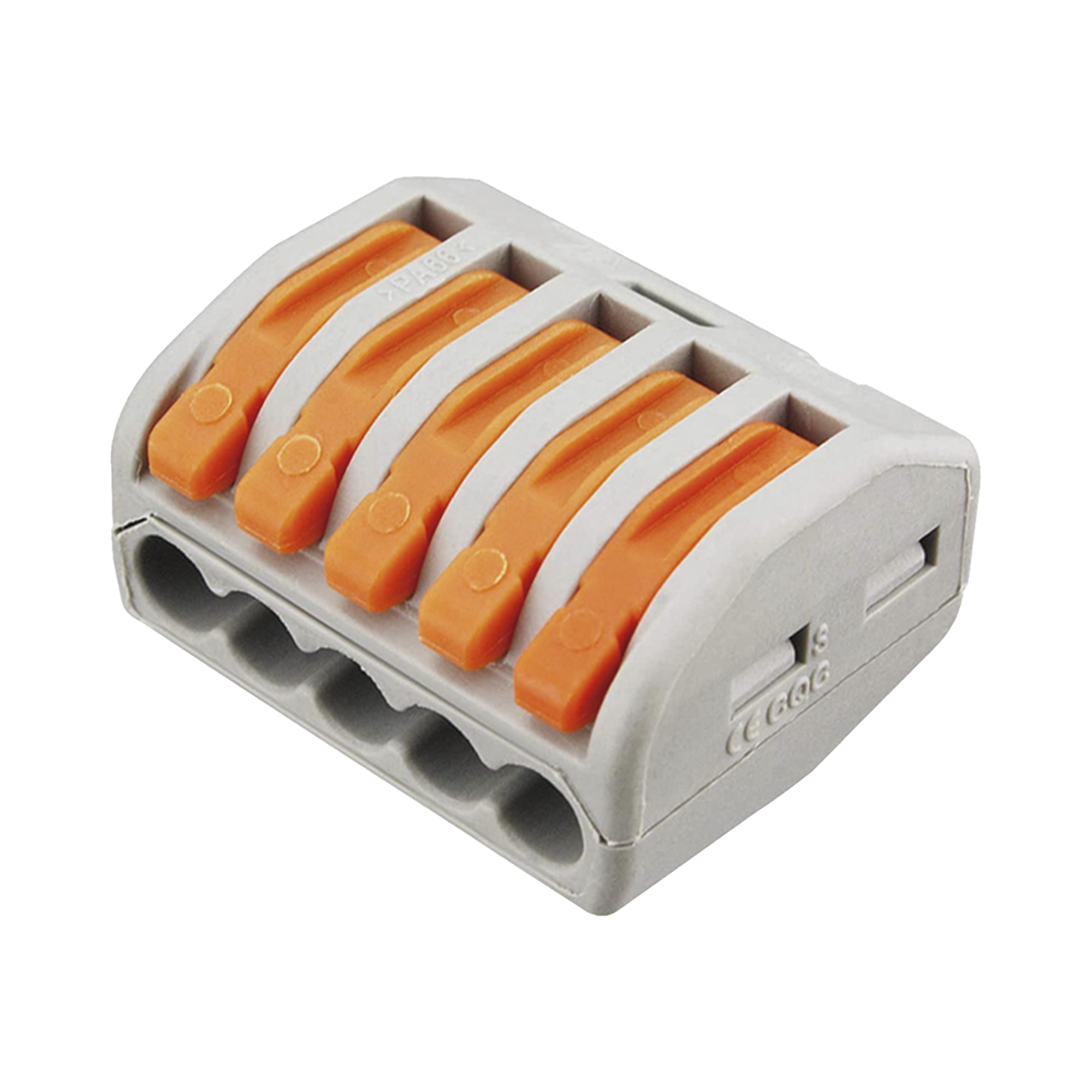 Conector Compacto para 1 Cable de Entrada 4 Cables de Salida / Cables Compatibles 12AWG-28AWG