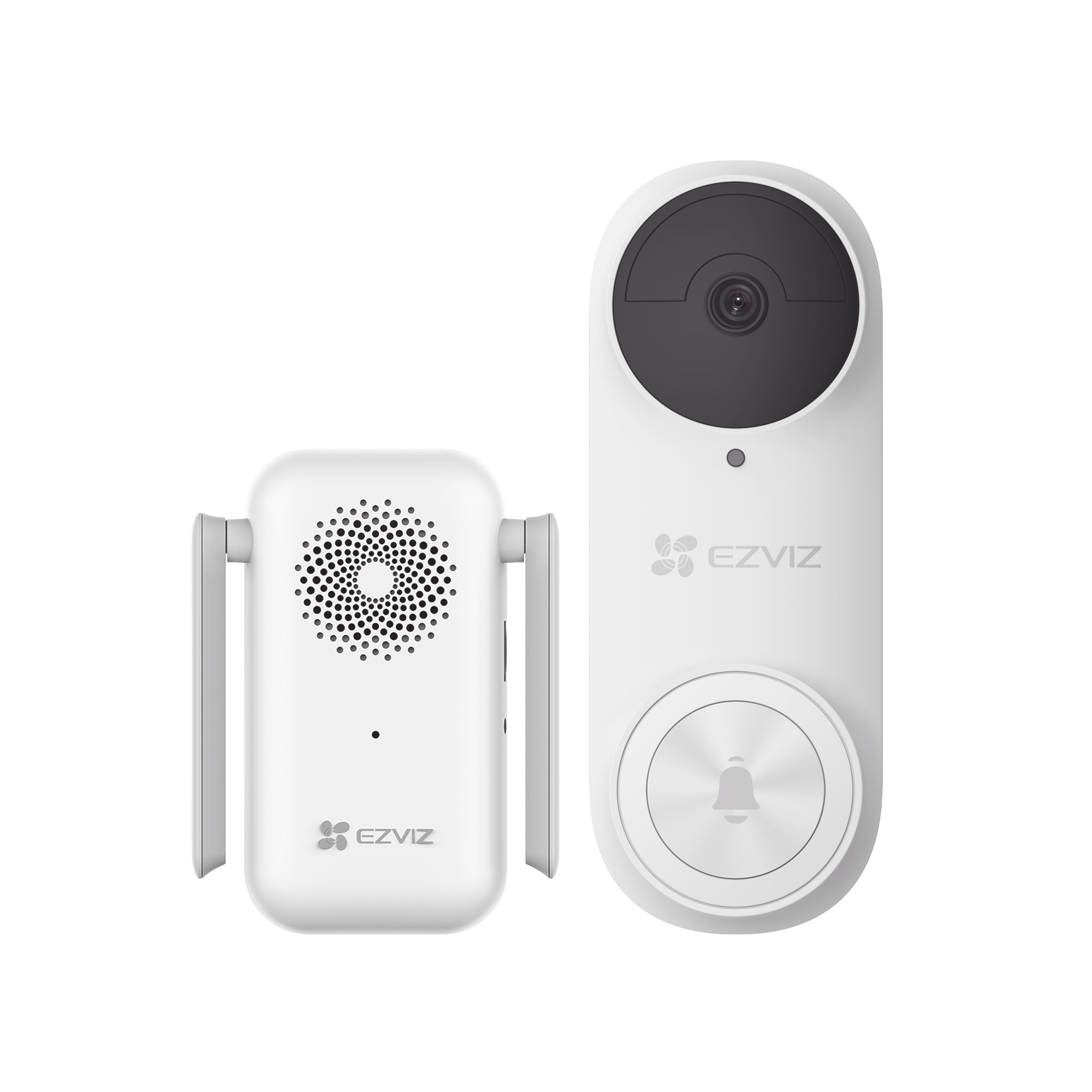 Timbre con Cámara Wi-Fi (Doorbell) de Batería Recargable  / Libre de Cables / Uso Exterior Con Protección (IP65) / Cámara 3 Megapíxel / Llamada a la App / Incluye Timbre Para Interior Con Timbres Seleccionables / Ranura