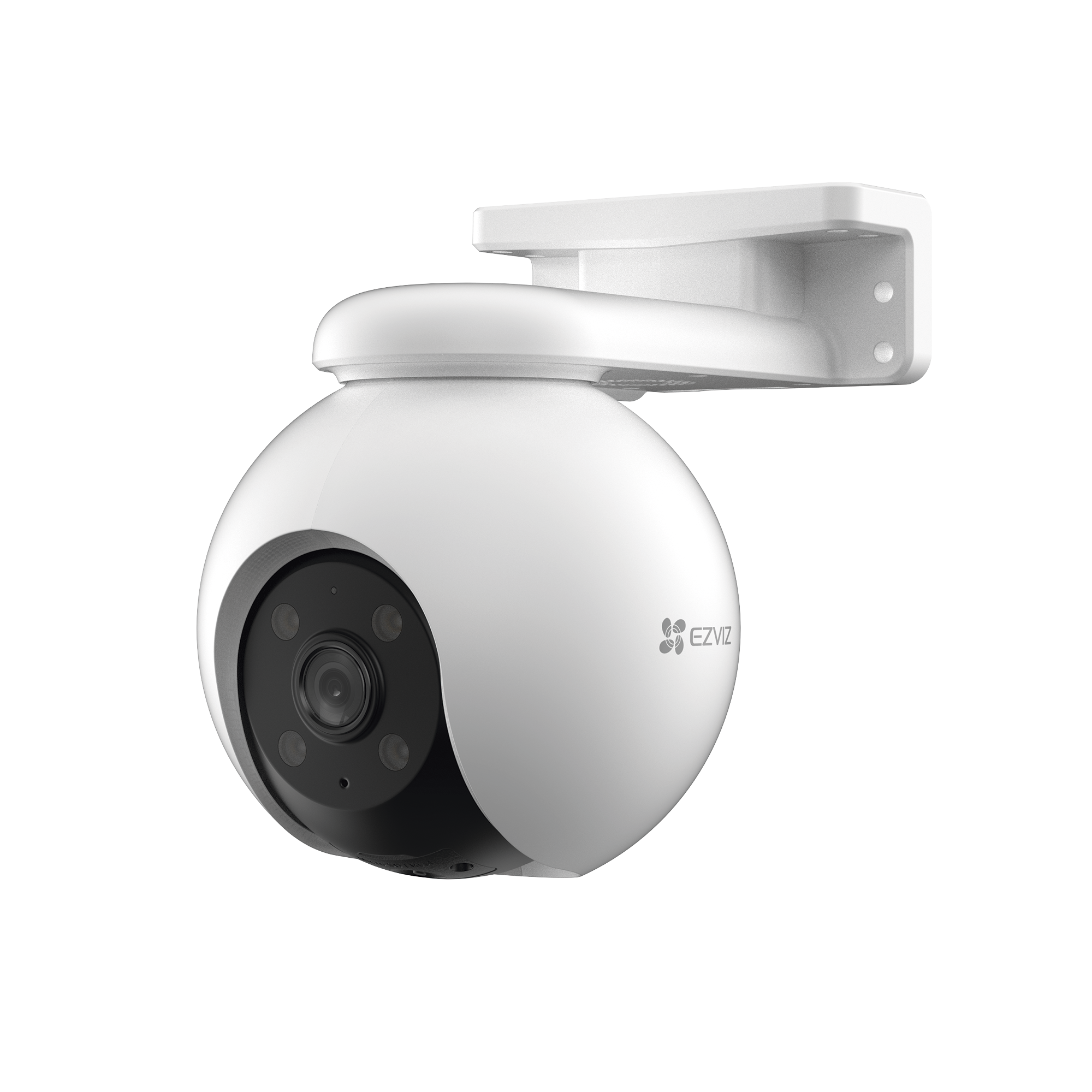 PT WiFi / (3K) 5MP / Visión 360° / Detección humana / Detección de Vehiculo / Sirena / Luz Parpadeante / Colores en Oscuridad / Micro SD / Presets / Exterior