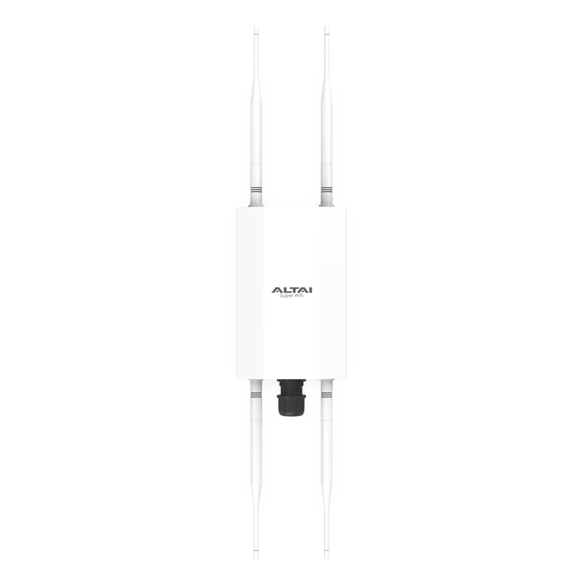 Punto de Acceso Súper WiFi 6 para Exterior,  Hasta 250 m de Cobertura, Doble Banda Simultanea, 574 Mbps en 2.4 GHz y 1.2 Gbps en 5GHz,  256 Usuarios Concurrentes  por Banda