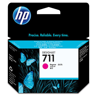 Tinta HP 711 - CZ131A, Magenta 29ml