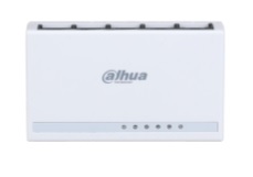 Switch para Escritorio de 5 Puertos DAHUA DH-PFS3005-5ET-L / No administrable / Fast Ethernet 10/100Mbps / Diseño Compacto / Capa 2 / Switching 1 Gbps/ - 