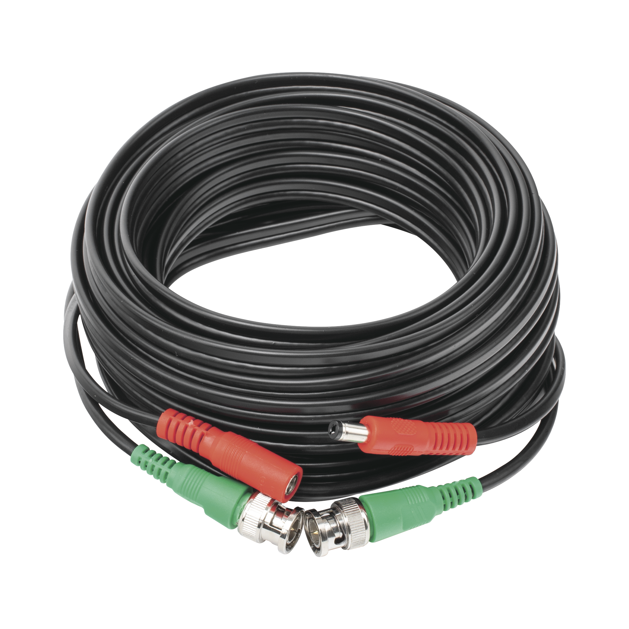 Cable coaxial ( BNC RG59 ) + Alimentación / SIAMÉS / 10 Metros / 100 % COBRE / Para Cámaras 4K  / Uso interior y exterior