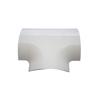 Sección en 'T' color blanco de PVC auto extinguible para canaleta DMC4FT (9440-02001)