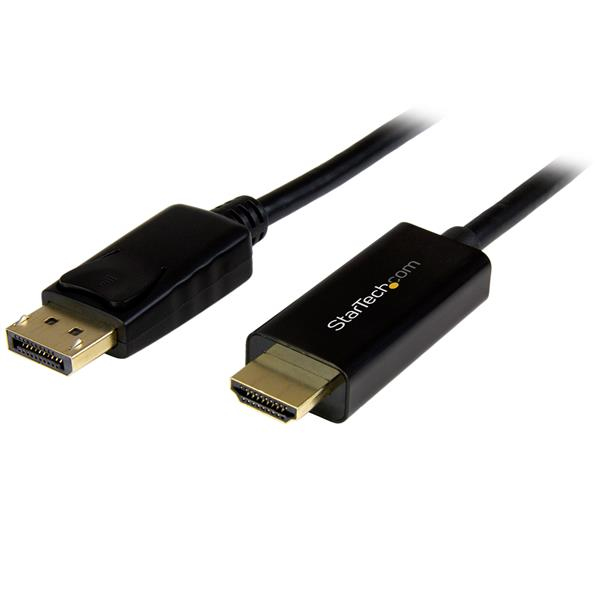 Cable Convertidor DisplayPort a HDMI StarTech.com - Negro