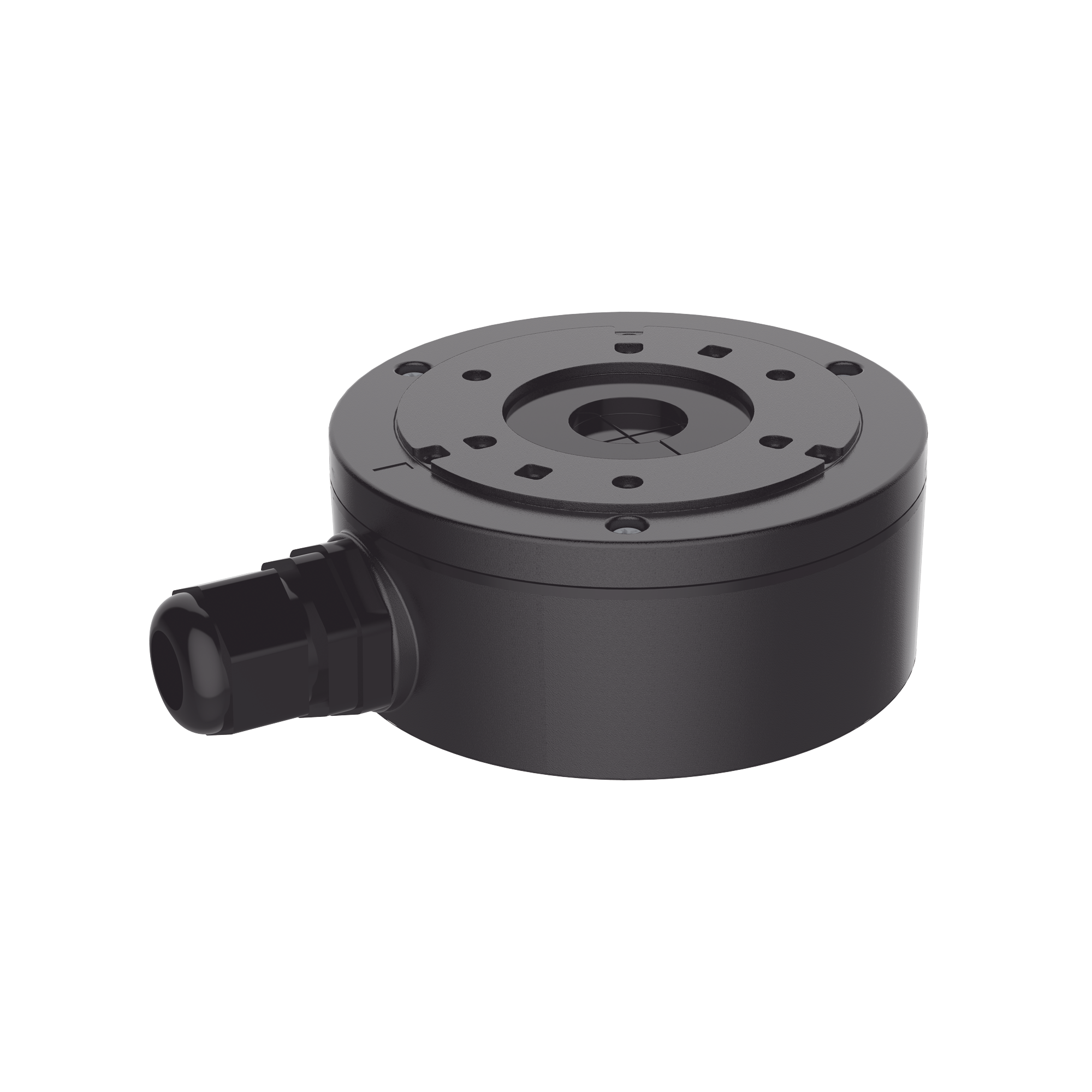 Caja de Conexión de Metal Color Negro / Exterior IP66 / Compatible con DS-2CD2043G2-I(U)(BLACK)