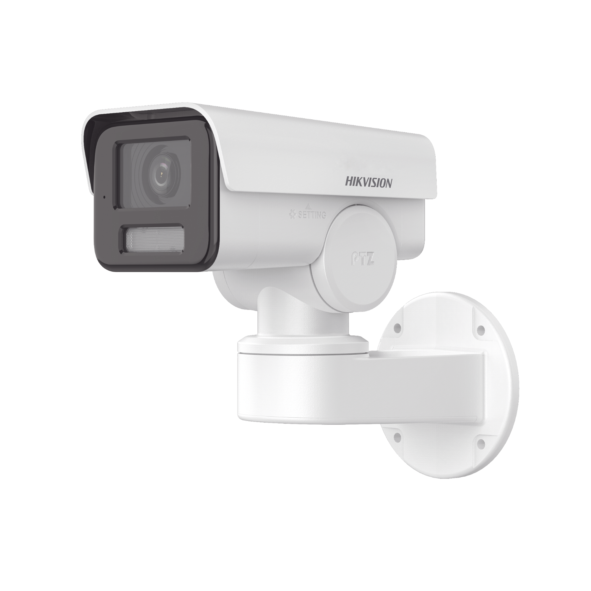 Bala IP PTZ 4 Megapixel / Lente Mot. 2.8 a 12 mm  / Luz IR 50 mts / WDR 120 dB  / PoE / IP66 / Microfono Integrado / Micro SD / Ultra Baja Iluminación