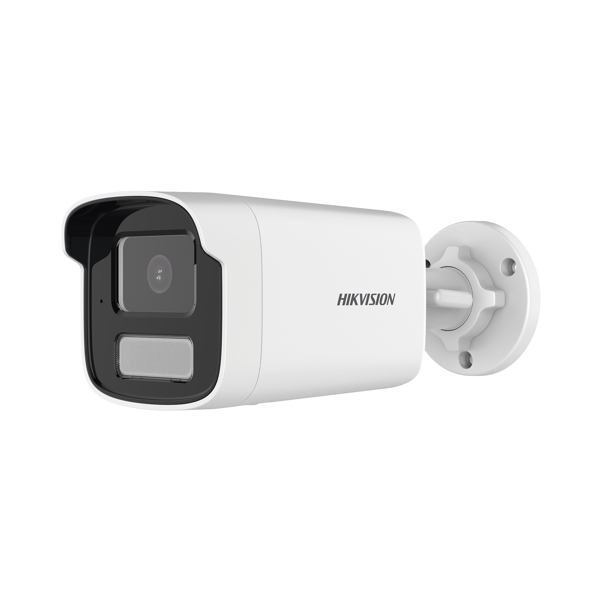 Bala IP 8 Megapixel  (4K) / Lente 4 mm / Dual Light (50 mts IR + 50 mts Luz Blanca) / Micrófono Integrado / ACUSENSE Lite / Exterior IP67 / H.265 / PoE / ONVIF / Micro SD