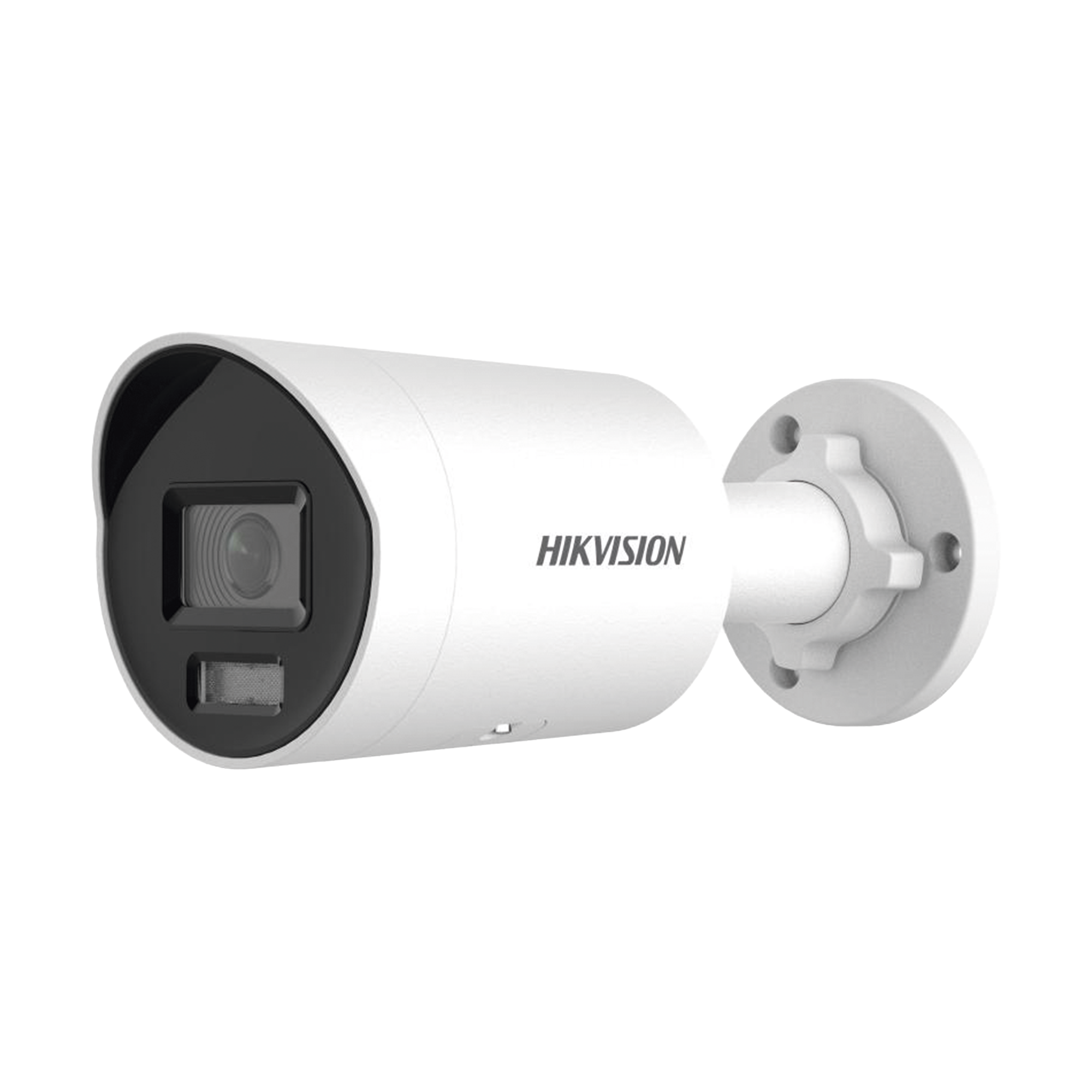Bala IP 4 Megapixel / Lente 2.8 mm / Dual Light (40 mts IR + 40 mts Luz Blanca) /  Microfono Integrado / Exterior IP67 /   WDR 130 dB / Videoanaliticos (Filtro de Falsas Alarmas) / Captura Facial /  PoE