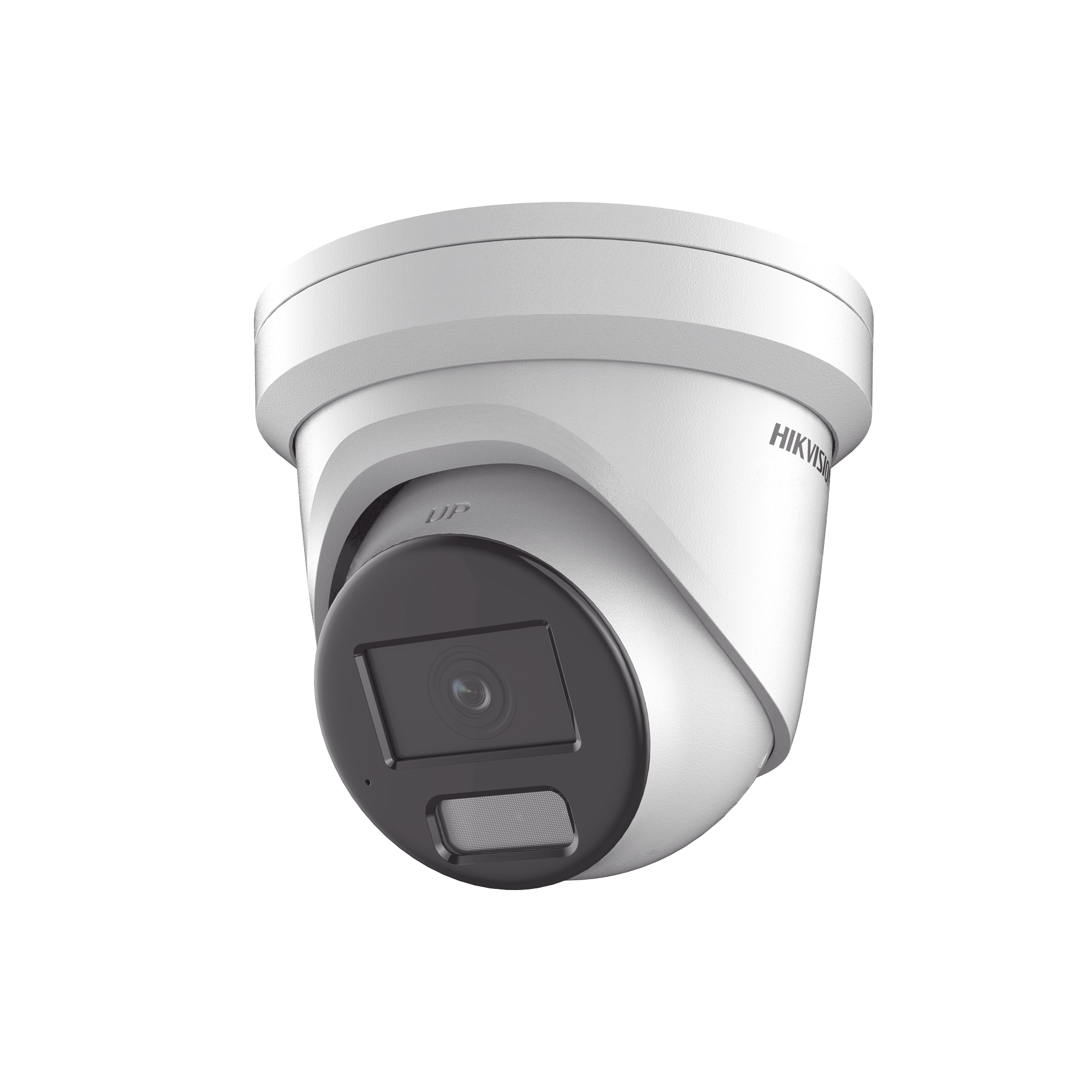 Turret IP 8 Megapixel / Lente 2.8 mm / Dual Light (40 mts IR + 40 mts Luz Blanca) /  Microfono Integrado / Exterior IP67 /   WDR 130 dB / Videoanaliticos (Filtro de Falsas Alarmas) / Captura Facial