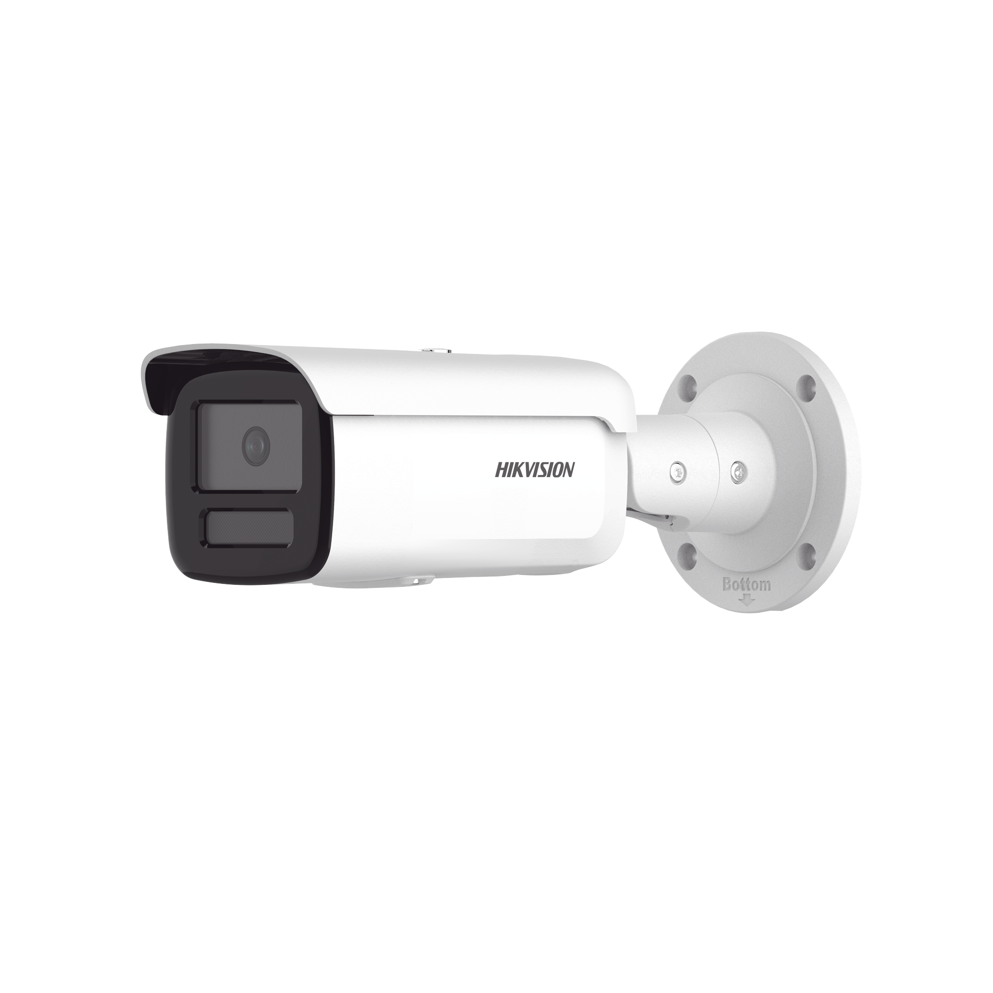 Bala IP 4 Megapixel / Lente 4 mm / Dual Light (60 mts IR + 60 mts Luz Blanca) / Exterior IP67 /   WDR 130 dB / Videoanaliticos (Filtro de Falsas Alarmas) / Captura Facial