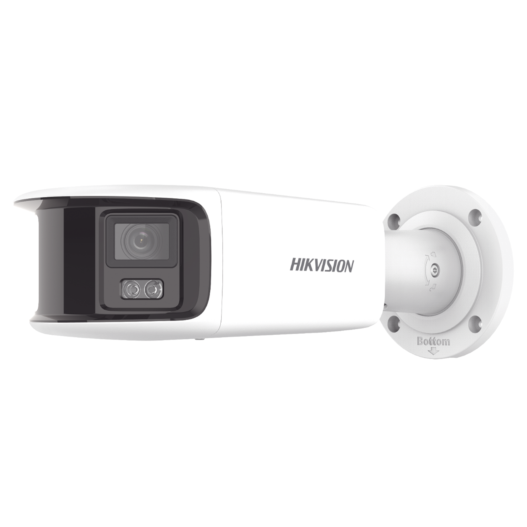 [ PROTECCIÓN ACTIVA ] Bala IP Panorámica 8 Megapixel / 180° / Lente 4 mm / Imagen a Color 24/7 / PoE / WDR 130° / IP67 / ACUSENSE / Protección Activa (Luz Estroboscópica y Alarma Audible) / 40 mts Luz Blanca / MicroSD