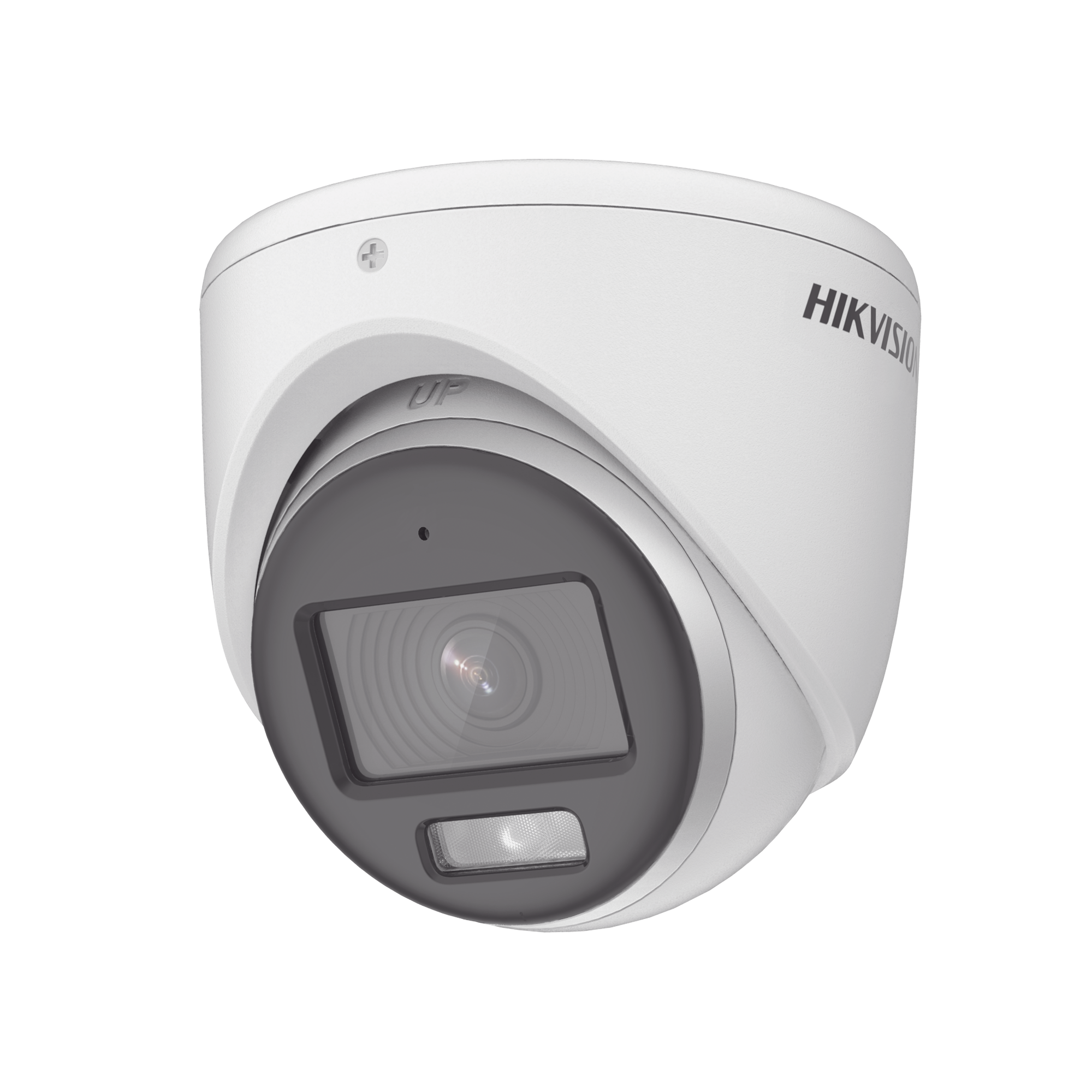 Turret TURBOHD 3K (5 Megapixel) / Micrófono Integrado / Lente 2.8 mm / Imagen a Color 24/7 (ColorVu) / 20 mts Luz Blanca / Exterior IP67 / dWDR / 4 Tecnologías