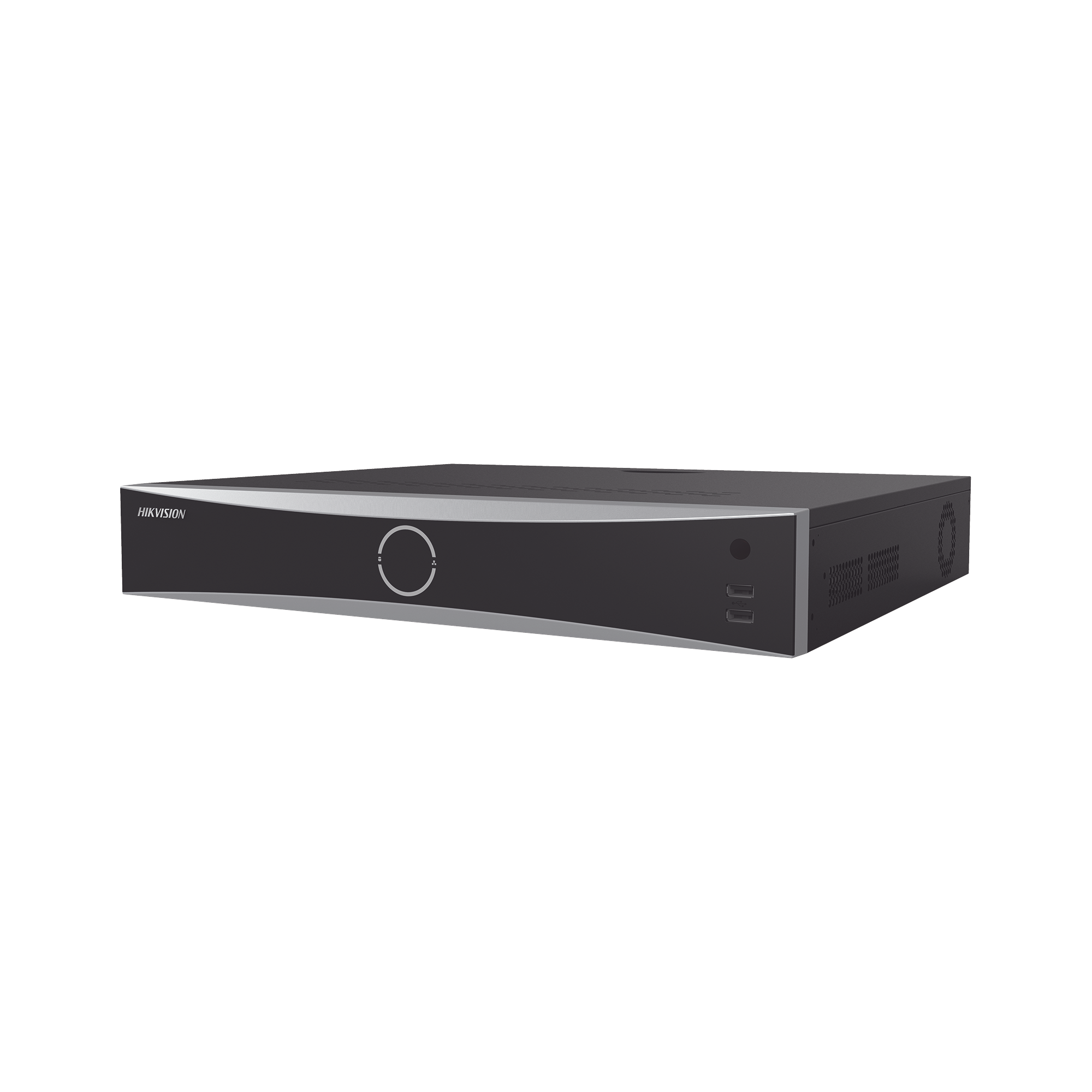 NVR 12 Megapixel (4K) / 32 canales IP / 16 Puertos PoE+ / Reconocimiento Facial / AcuSense (Evita Falsas Alarmas) / 4 Bahías de Disco Duro / Switch PoE 300 mts / HDMI en 4K / Alarmas I/O