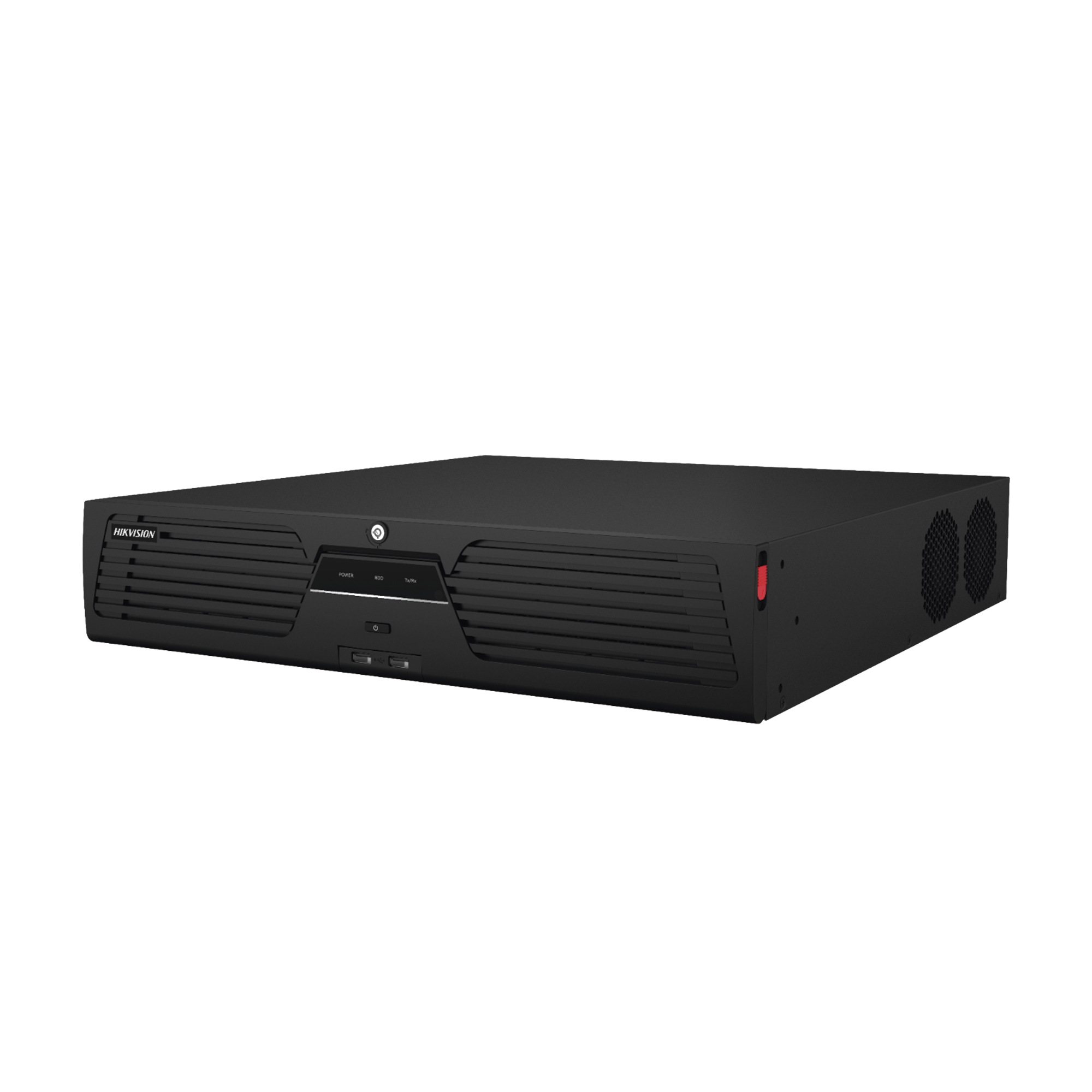 [Doble Poder de Decodificación] NVR 32 Megapixel (8K) / 64 Canales IP / AcuSense / ANPR / Conteo de Personas / Heat Map / 8 Bahías de Disco Duro / 2 Tarjetas de Red / Soporta RAID con Hot Swap / 2 HDMI en 8K / Soporta POS / Alarmas I/O