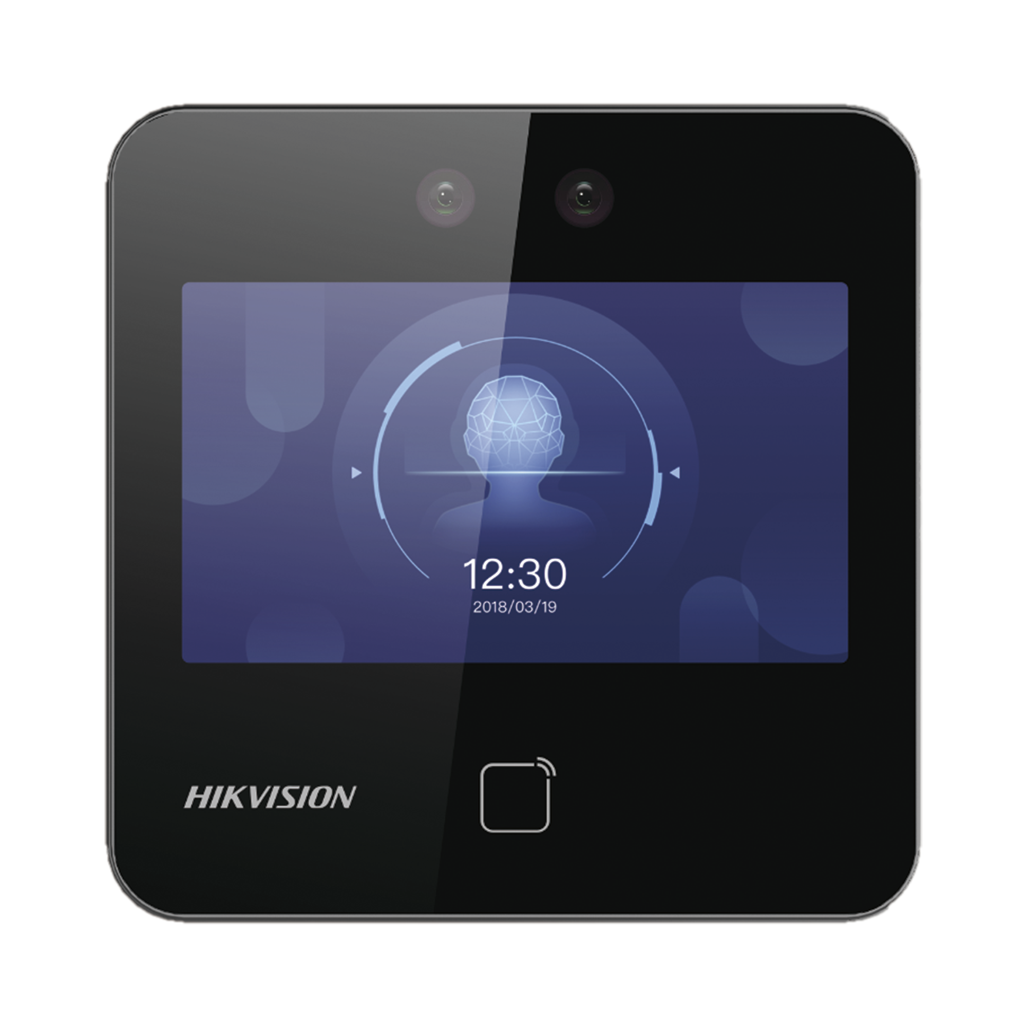 Terminal Min Moe WiFi / Touch de Reconocimiento Facial Ultra Rápido para ASISTENCIA y Control de ACCESO / 1500 Rostros y 3,000 tarjetas /  Lee códigos QR / Videoportero / Detección de Cubrebocas