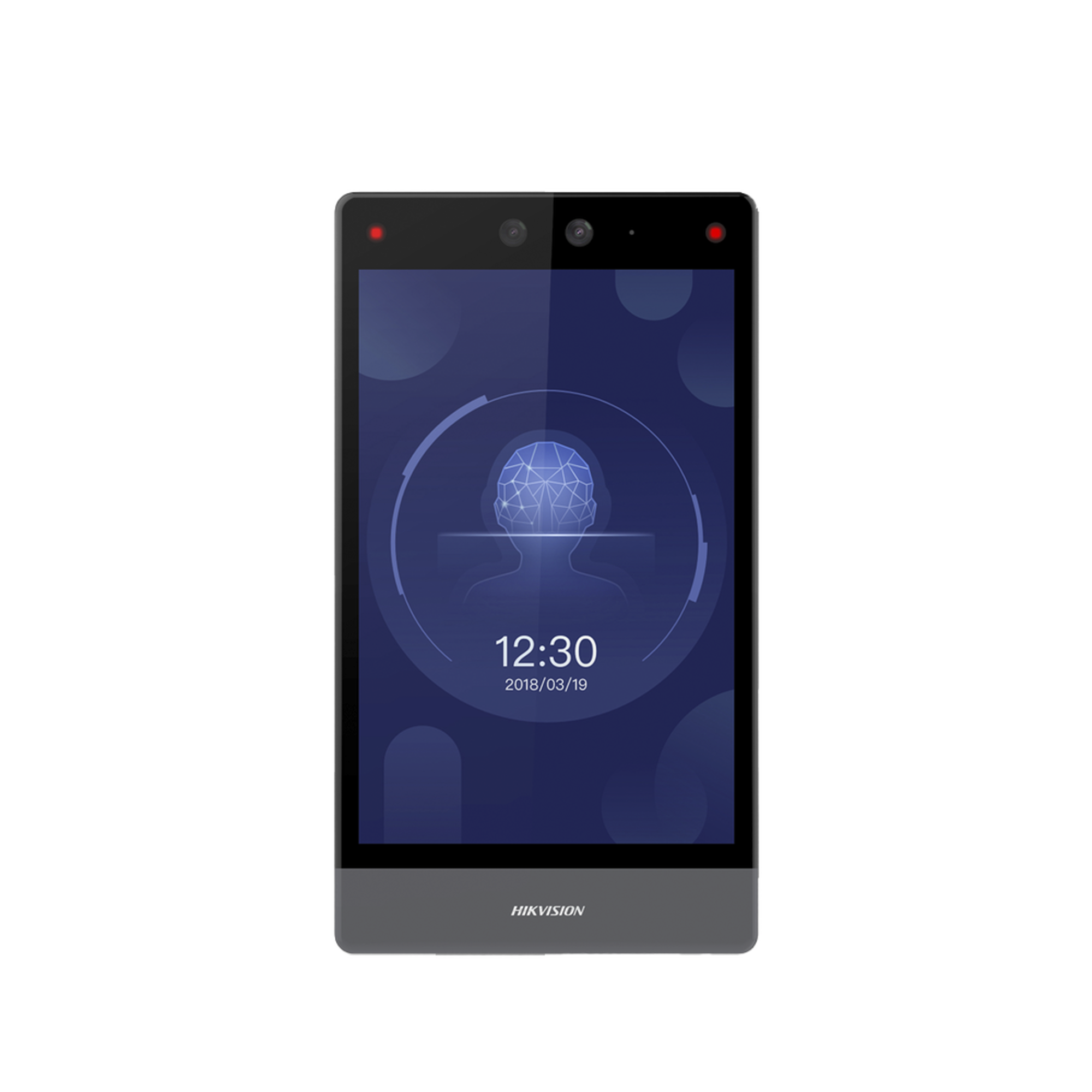 Terminal Facial Min Moe Ultra rápida de 8' Touchscreen / Delgada y Estética  / Exterior IP65 / PoE /  100,000 rostros / Función de Videoportero y Lectura de Códigos QR / Lectura de tarjetas