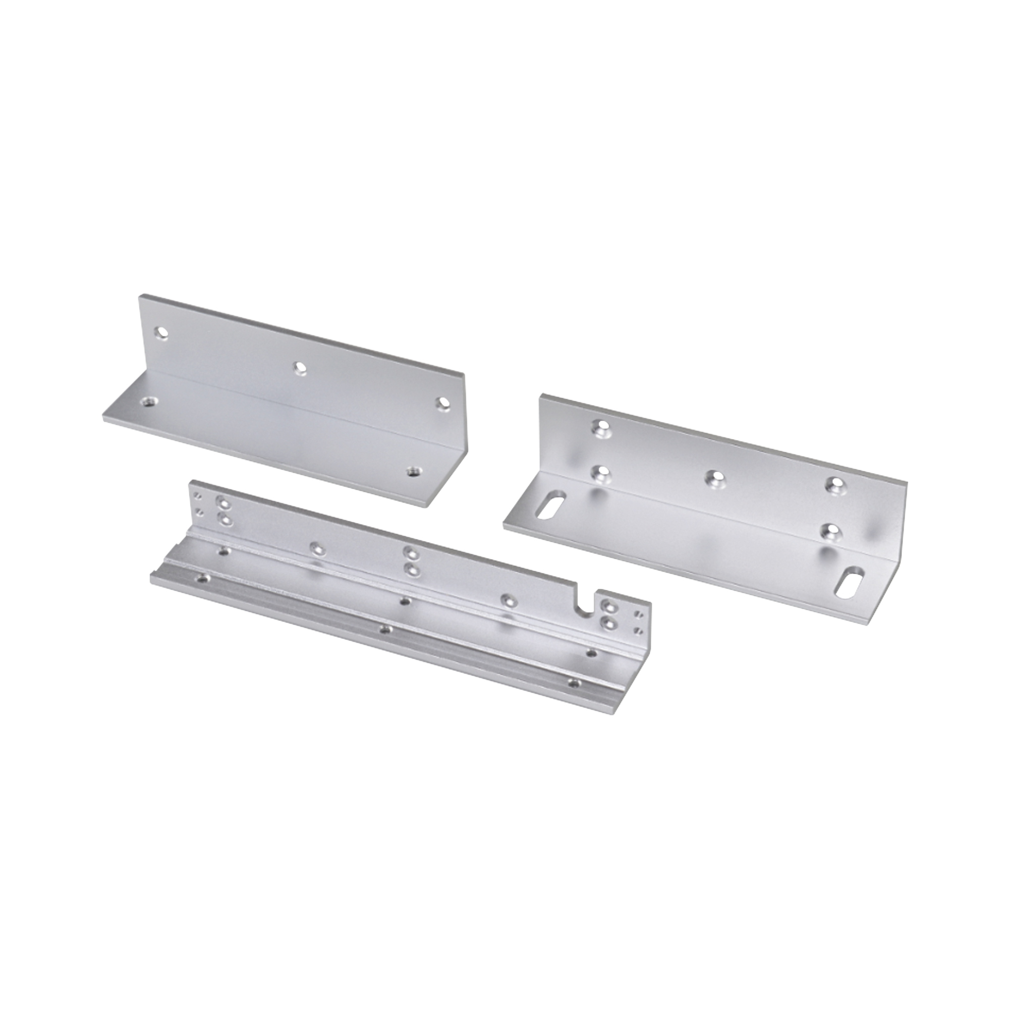 Kit de montajes Z y L para Cerradura Magnética HIKVISION / Compatible con DS-K4H258S / Uso en Puerta de Madera y Metal