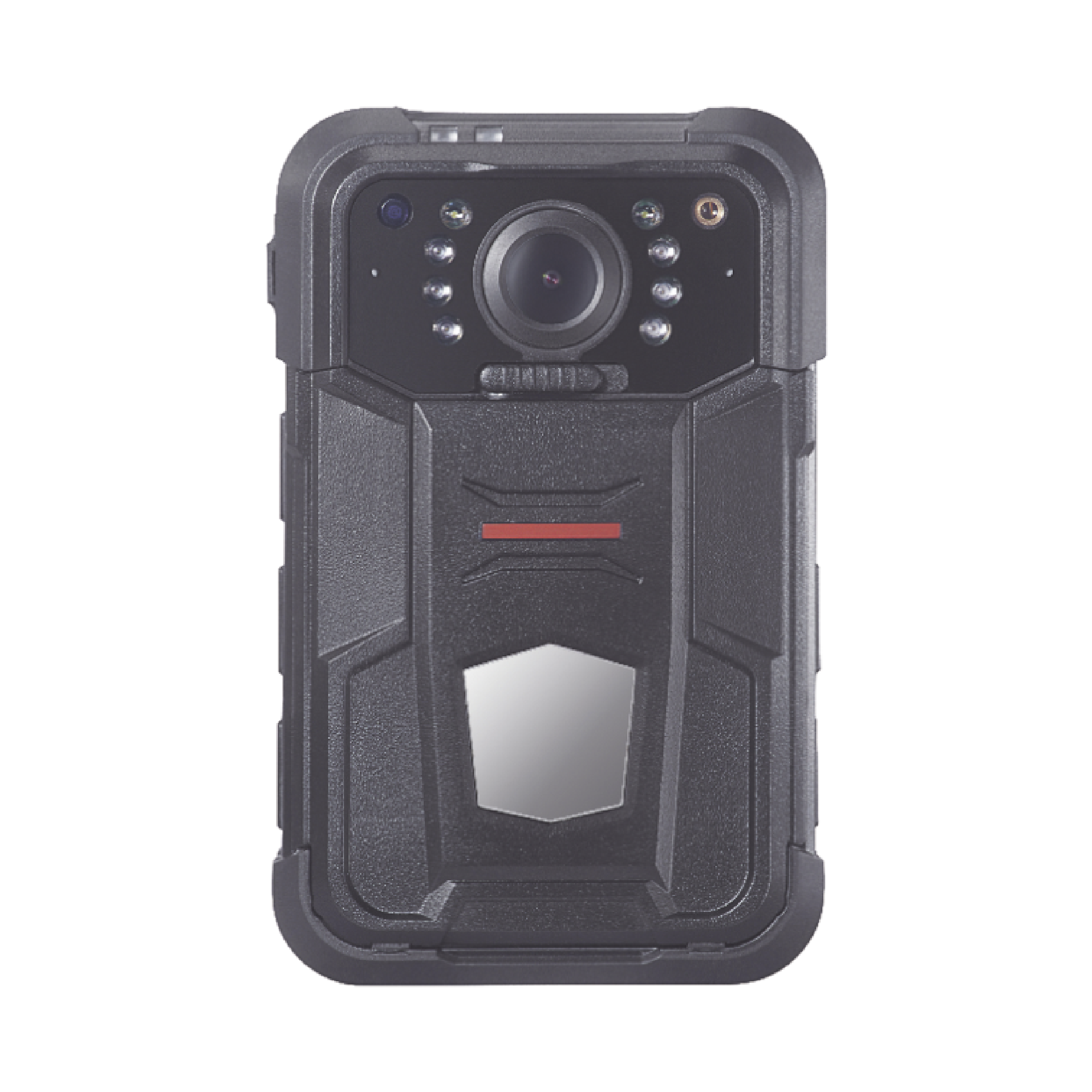 Body Camera Portátil / Grabación a 1080p / Pantalla 2.4' LCD / IP67 / H.265 / 32 GB de Almacenamiento / GPS / WIFI / 3G y 4G / Fotos de Hasta 30 Megapixel / Micrófono Integrado