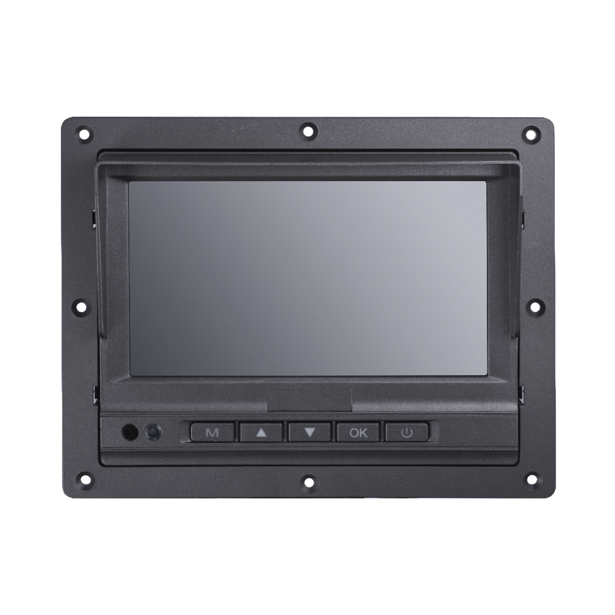 Monitor y Botones de 7' LCD / Compatible con DVR Móvil HIKVISION / Conector Tipo Aviación