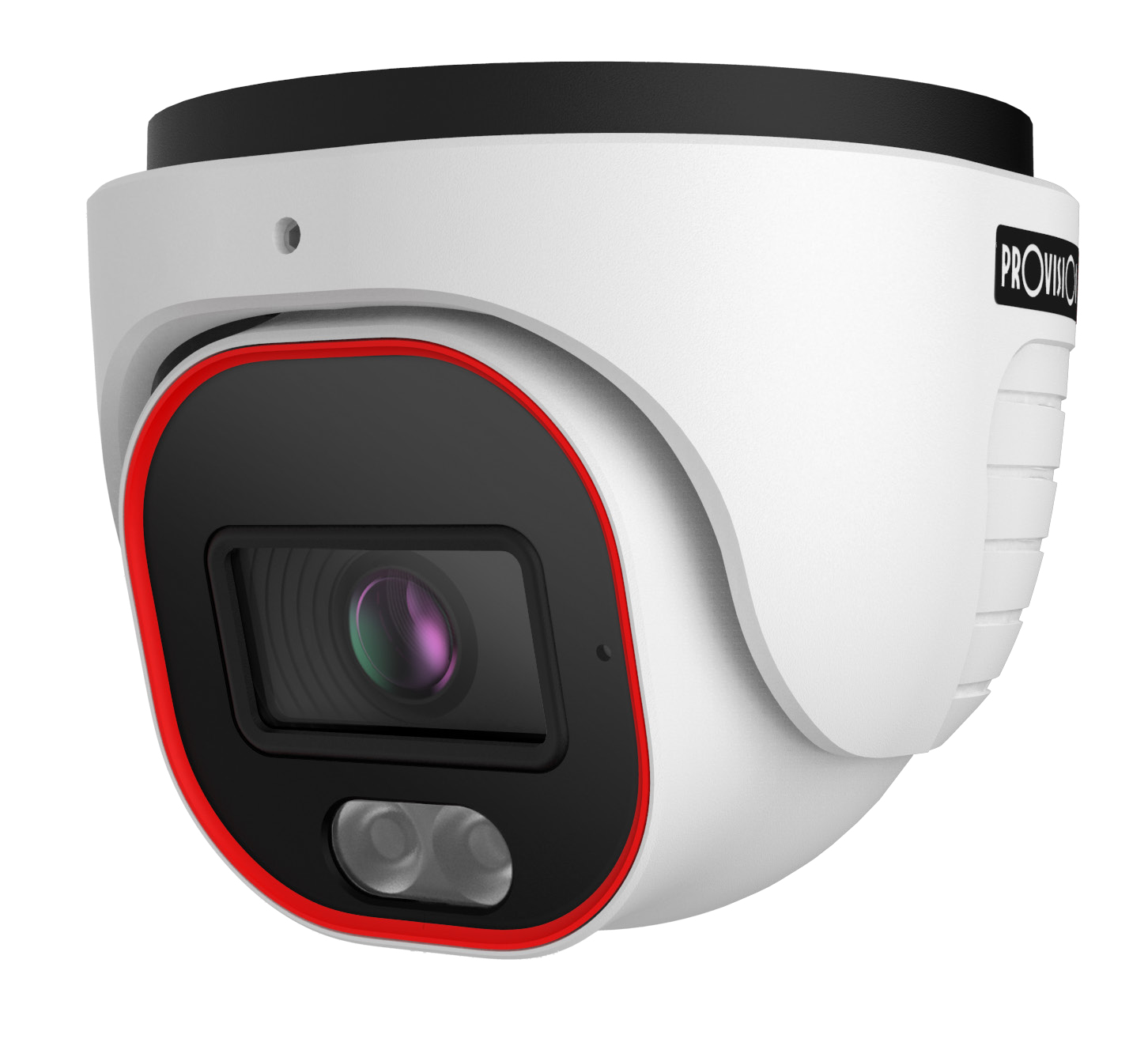 Cámara Domo PROVISION ISR DV-320SRN-36 Resolución: 1920x1080 25/30FPS (2MP) - Lente: 2, 8 mm (105, 2°), Alcance IR: 25m, PoE, True WDR (120dB), BLC, HLC, compa