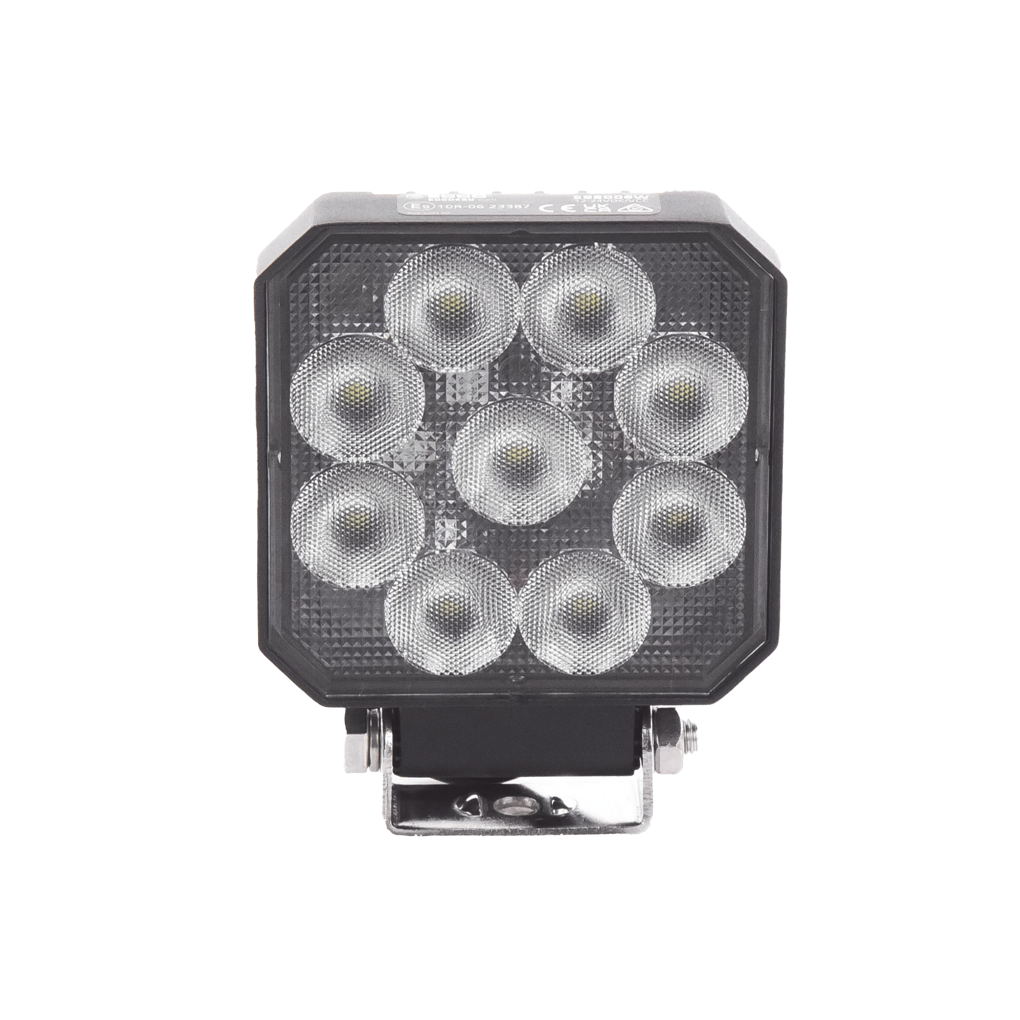 Luz de trabajo, 9 LED, 1050 Lumenes, 12-24 Vcd