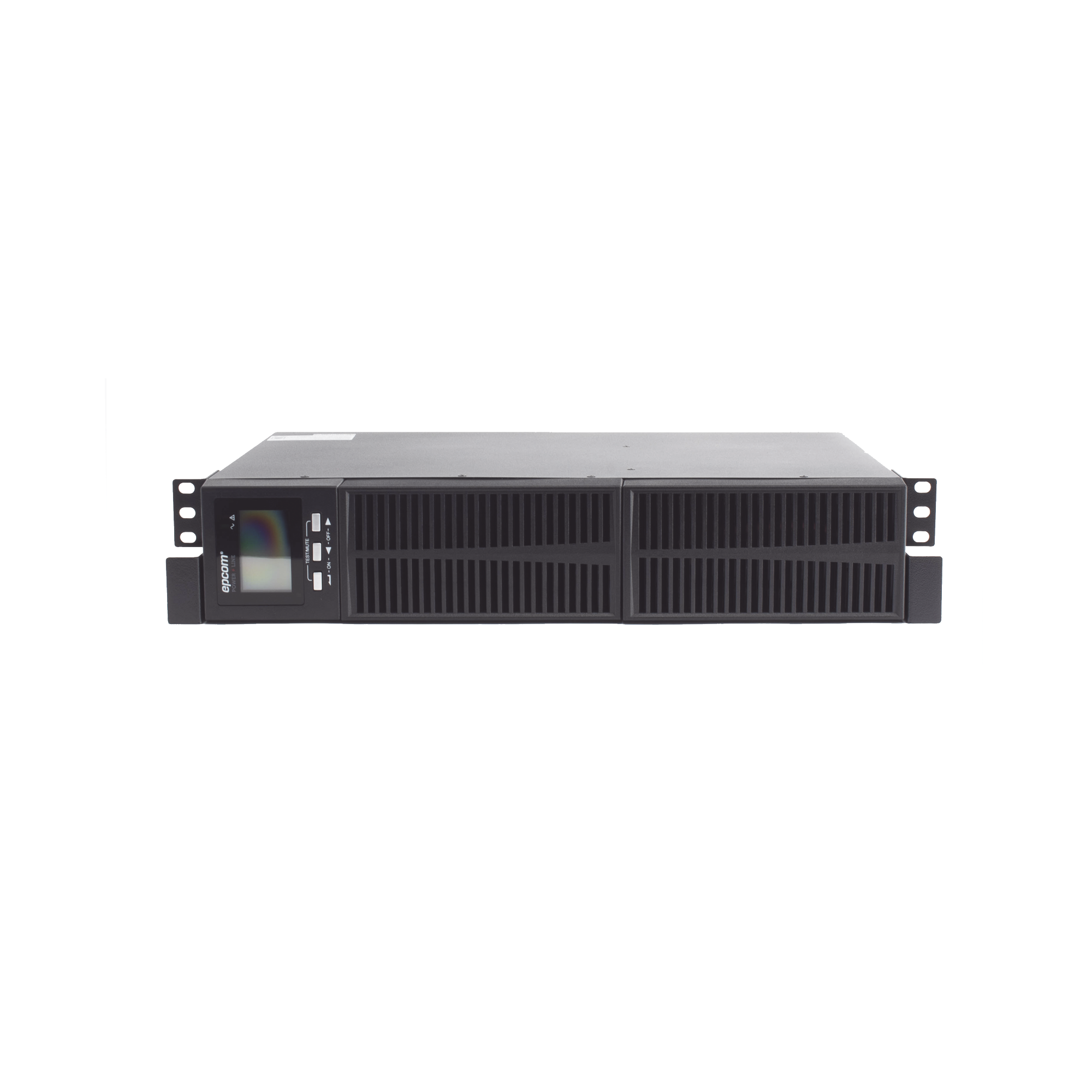 UPS de 1000VA/900W / Topología On-Line Doble Conversión / Entrada y Salida de 120 Vca / Clavija de Entrada NEMA 5-15P / Pantalla LCD Configurable /Formato Rack/Torre