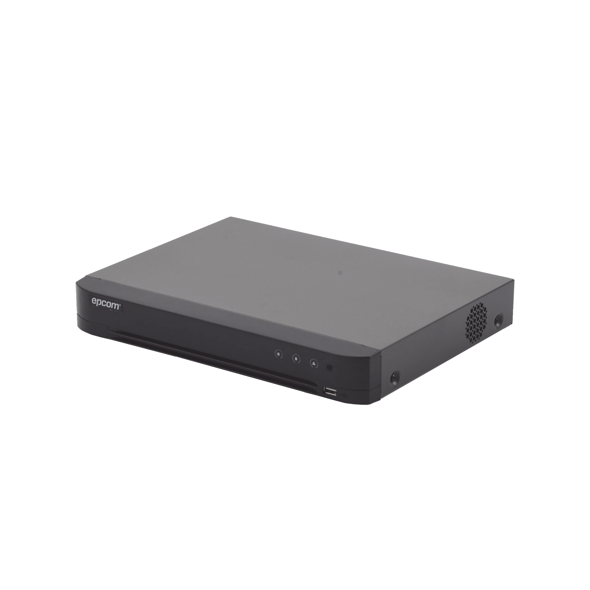 DVR 4 Canales TurboHD + 2 Canales IP / 5 Megapixel Lite- 3K Lite / Acusense (Evista falsas alarmas) / Audio por Coaxitron /  Bahía de Disco Duro /  Salida de Video en Full HD