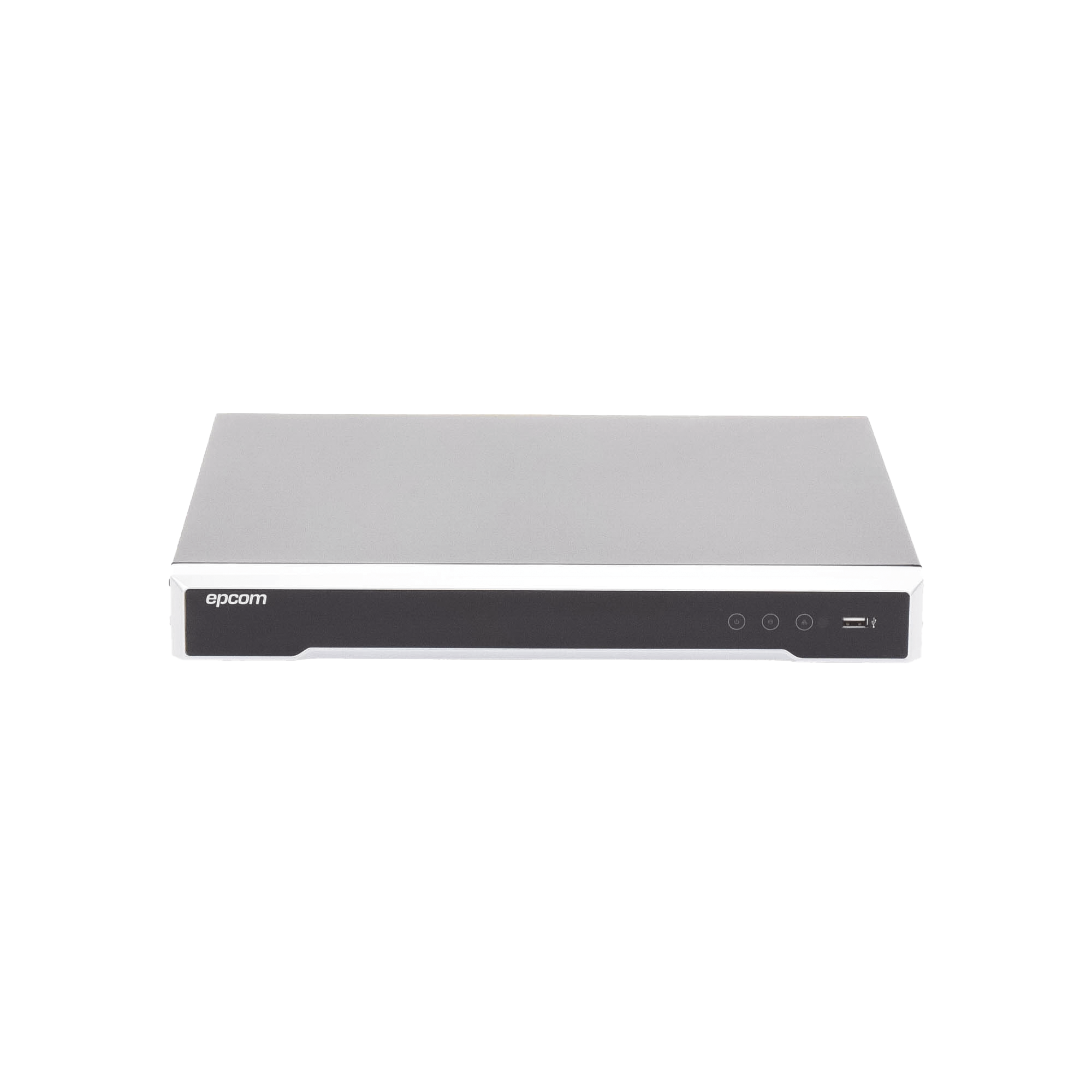 (ACUSENSE / Evita Falsas Alarmas) DVR 4K / 16 Canales TURBOHD + 16 Canales IP / 2 Bahía de Disco Duro / Audio por Coaxitron / Salida de Vídeo en 4K / Entrada Salida de Alarma