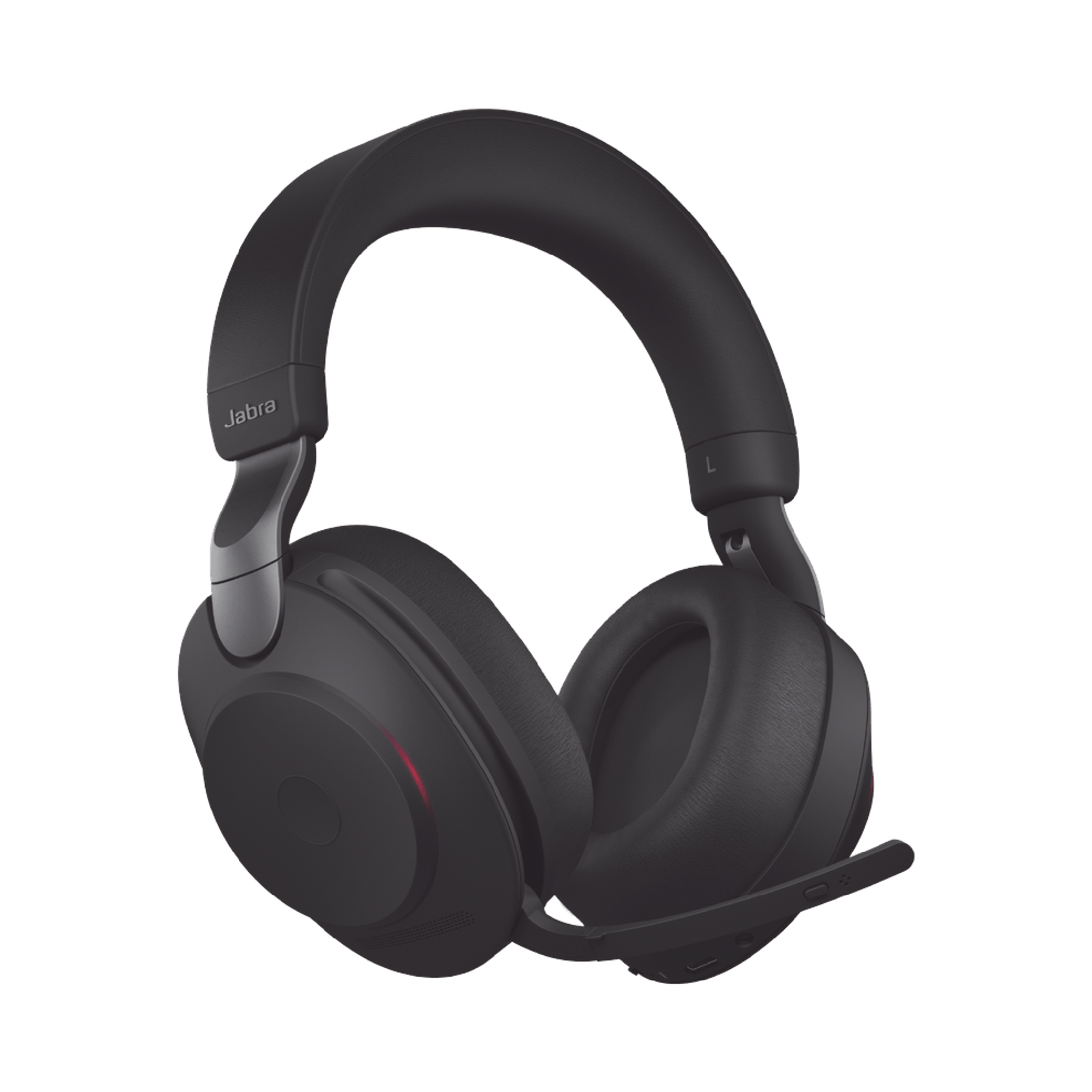 Jabra Evolve2 85, Auricular stereo versión UC con cancelación de ruido activa, dongle USB-A indicador de ocupado (Busylight)(28599-989-999)