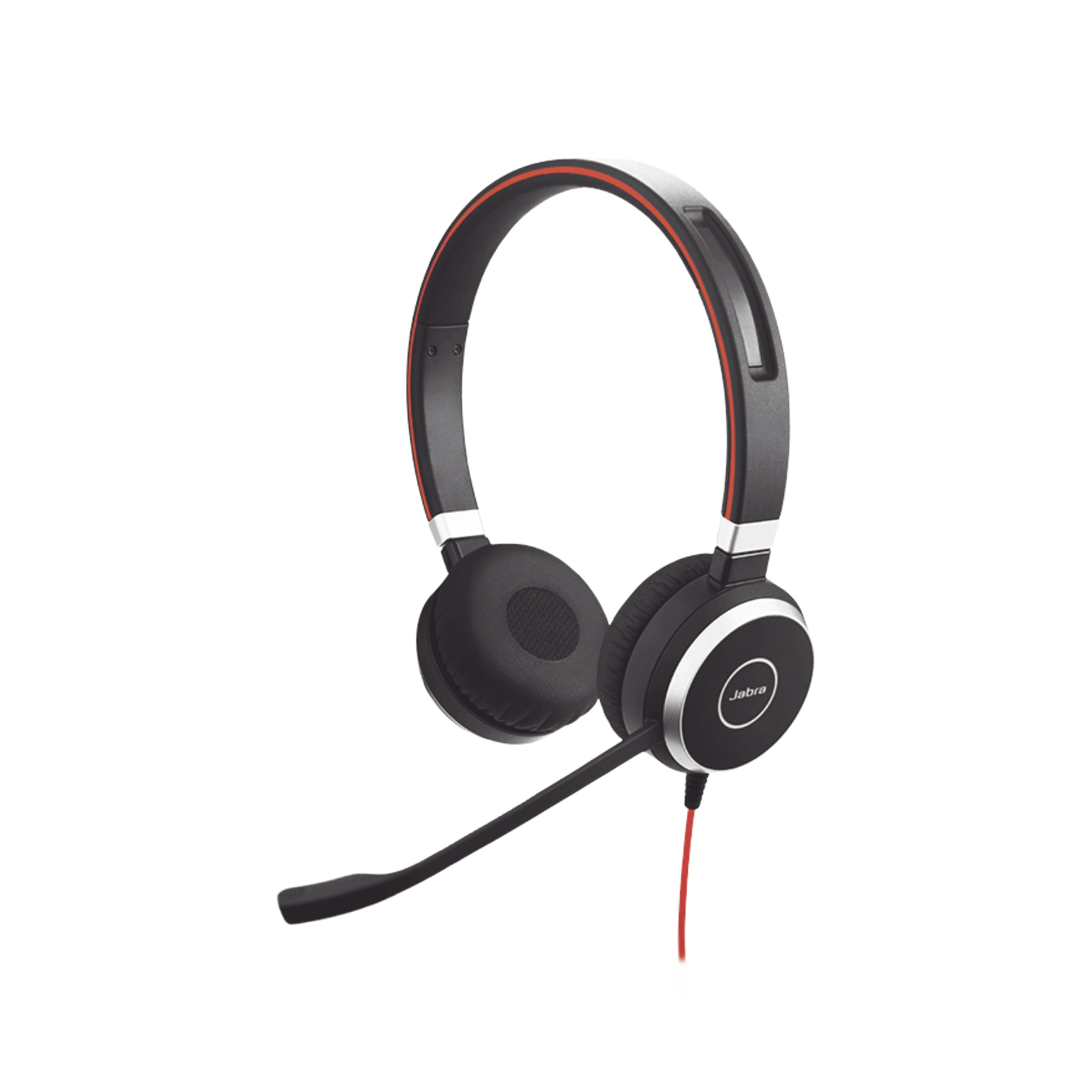 Jabra Evolve 40 Duo con Conexión USB / 3.5 mm, indicador de ocupado y cancelación de ruido pasiva (6399-823-109)