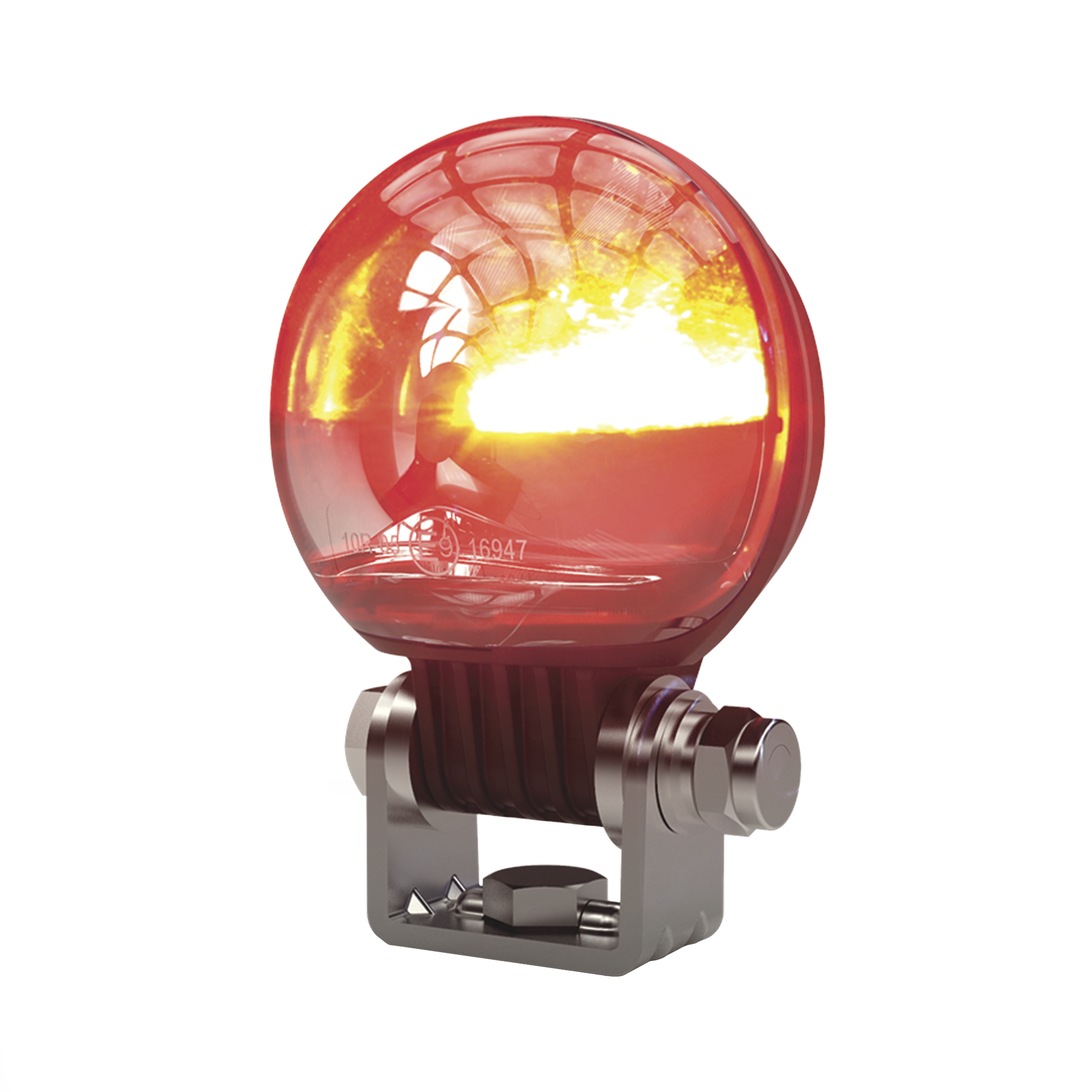 Luz LED límite de arco color rojo, para zonas de trabajo en montacargas y vehiculos