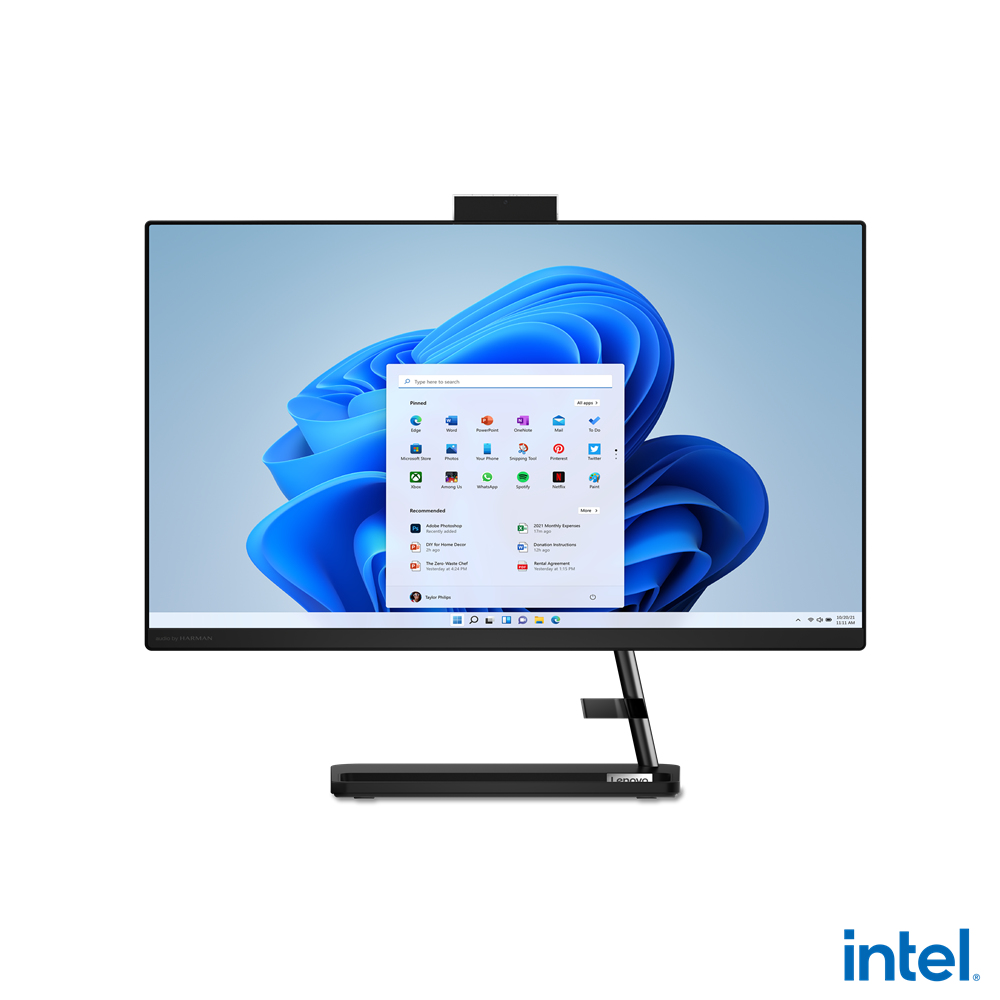 IdeaCentre AIO 3 24IAP7 - Intel® Core™ i5-1235U, Ram 12 GB, Windows 11 home, 256GB SSD + 1TB HDD, pantalla 23.8 pulgadas.