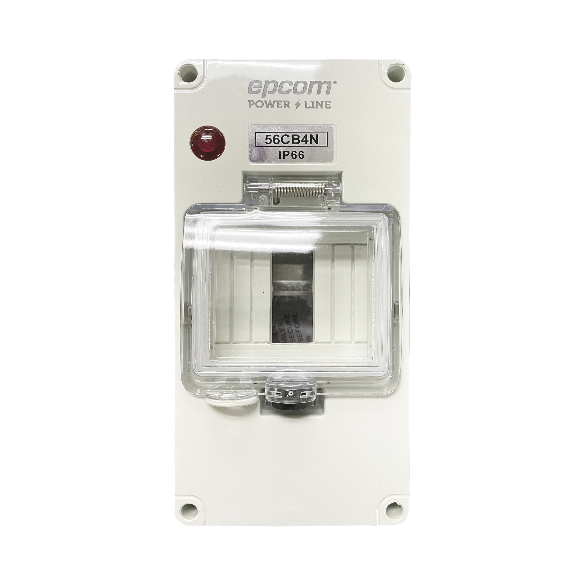 Gabinete Plástico para Exterior IP66 para Riel Din