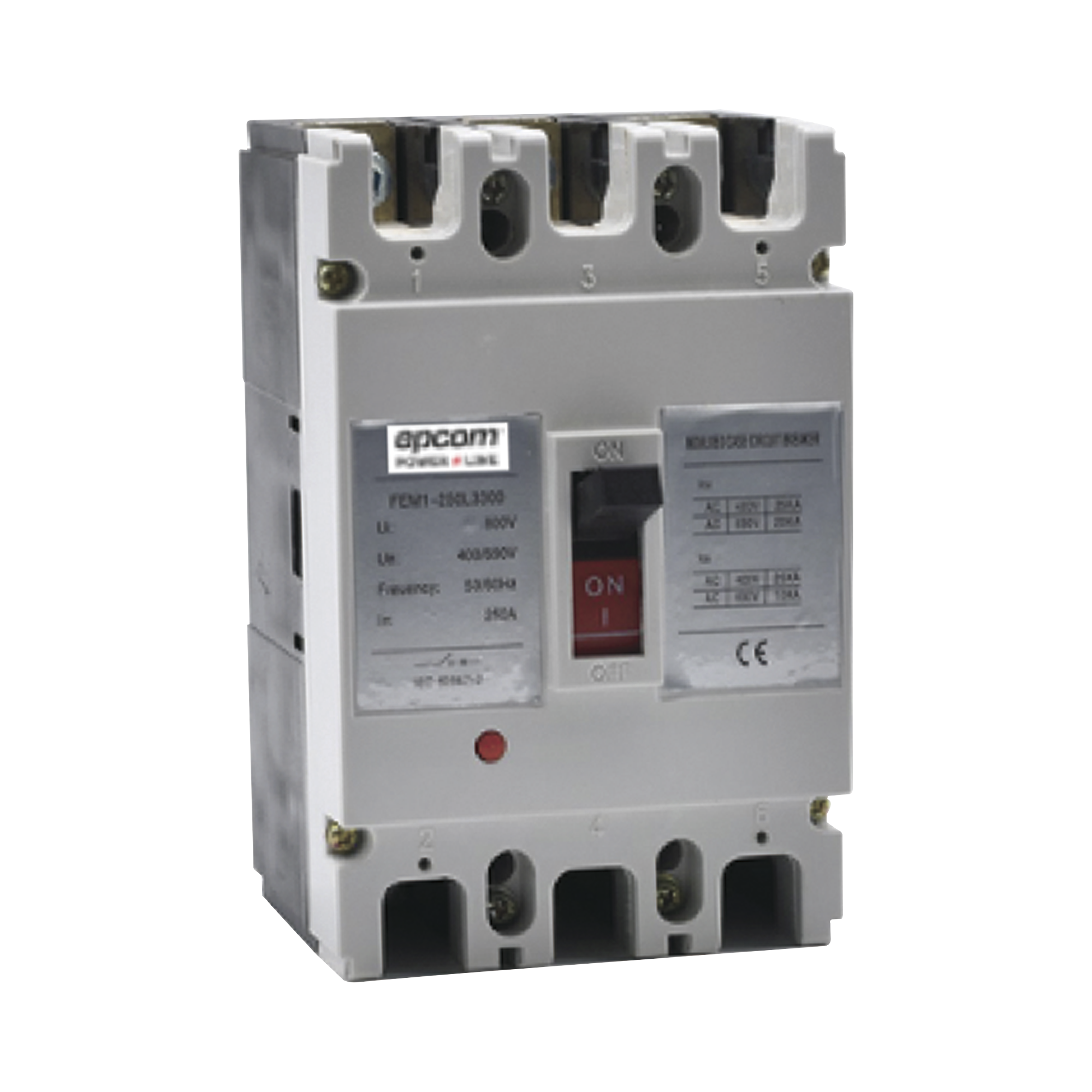 Protección Térmica 3P, 20A,  Corriente Alterna  690 V CA Trifásica.