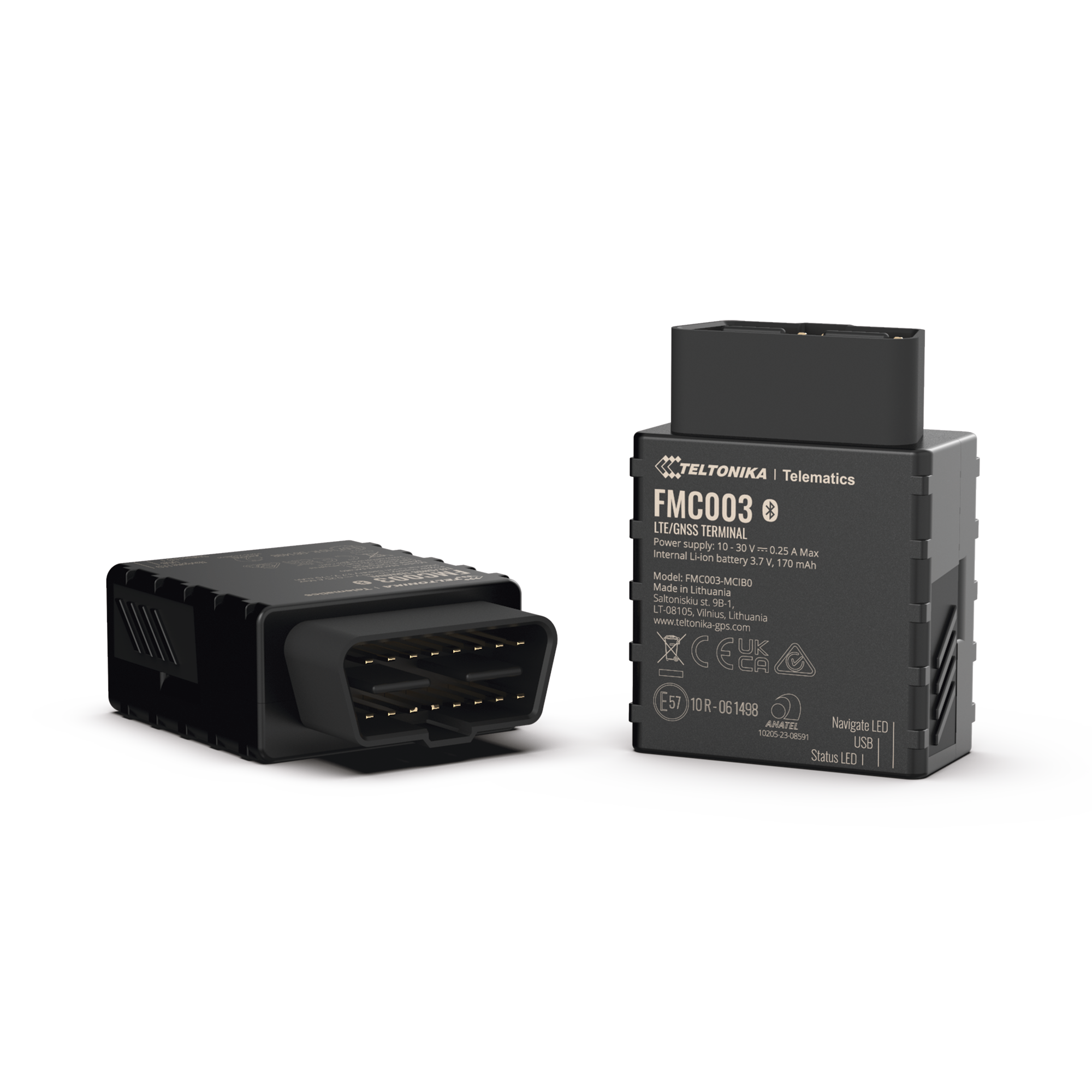 Rastreador 4G LTE Cat 1 De Super Fácil Instalación, Lectura de Datos OBD OEM y Conectividad Bluetooth