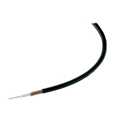 Cable coaxial HELIAX de 1/4', cobre corrugado, superflexible, blindado, 50 Ohms