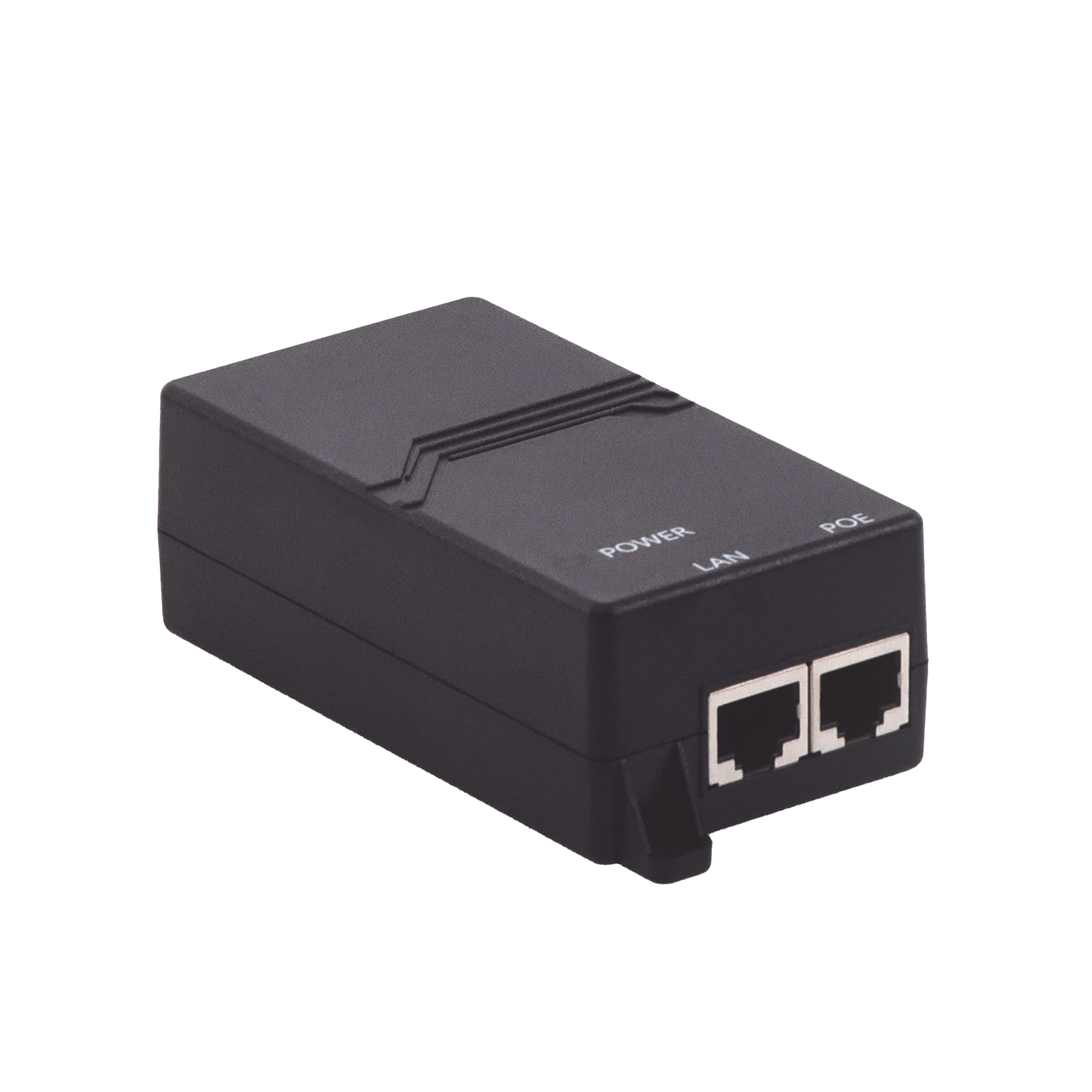 Inyector PoE Pasivo 48vcc Gigabit para APs Grandstream hasta 24W GWN7605, GWN7605LR, GWN7615, GWN7630, GWN7630LR, GWN7660, GWN7660LR y GWN7664.