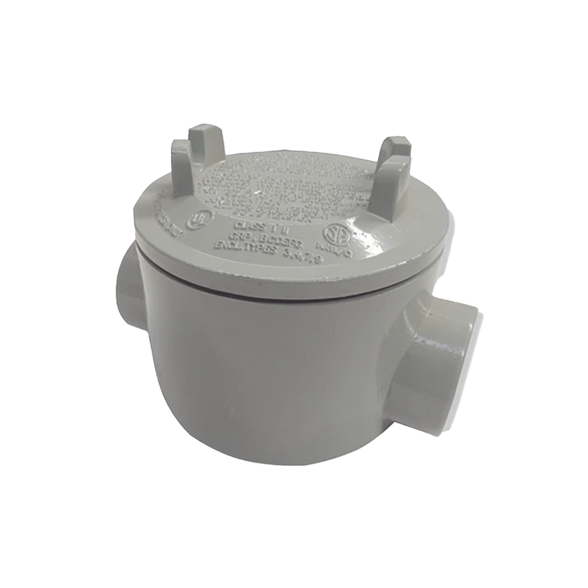 Caja con Tapa Tipo GRC de 3/4' (19 mm) / Caja a Prueba de Explosión / Para Áreas Peligrosas / Libre de Cobre.