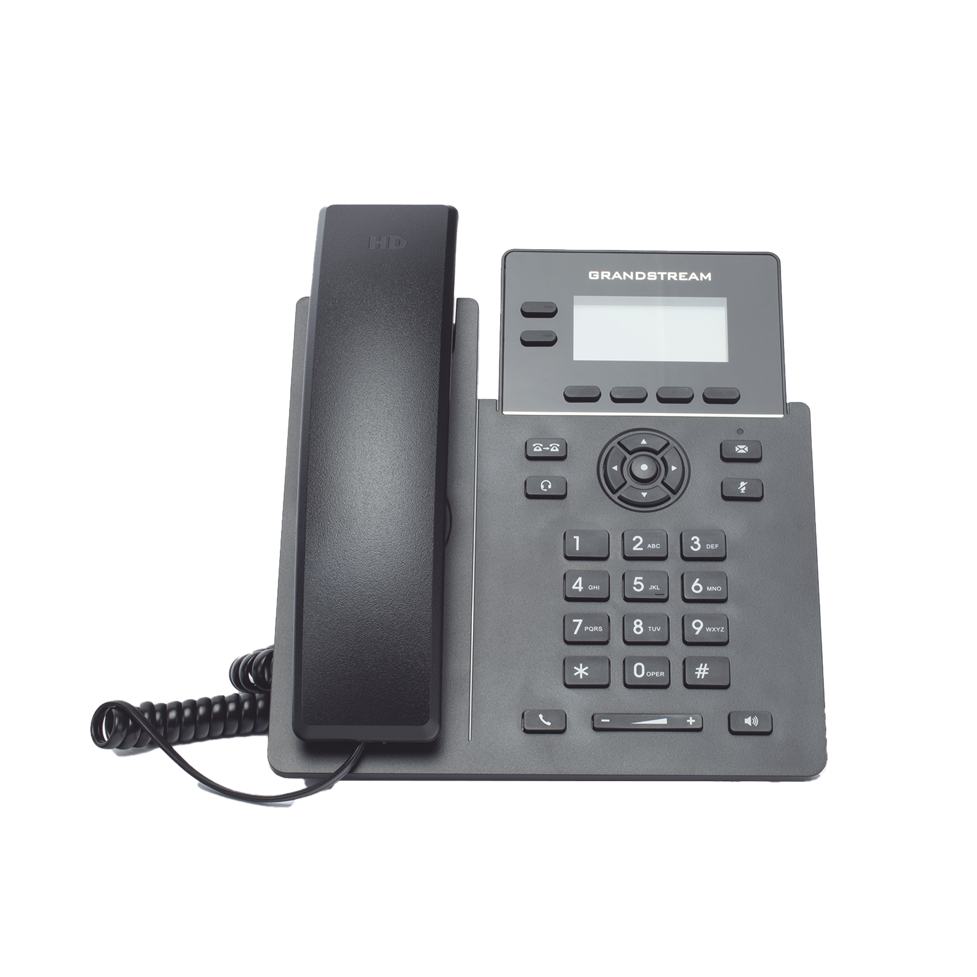 Teléfono IP Grado Operador, 2 líneas SIP con 4 cuentas, puertos Gigabit PoE, codec Opus, IPV4/IPV6 con gestión en la nube GDMS