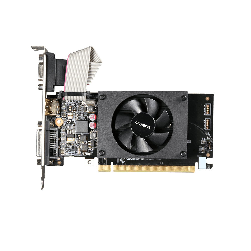 Tarjeta de Video GIGABYTE GV-N710D3-2GL - GeForce GT, DDR3-SDRAM