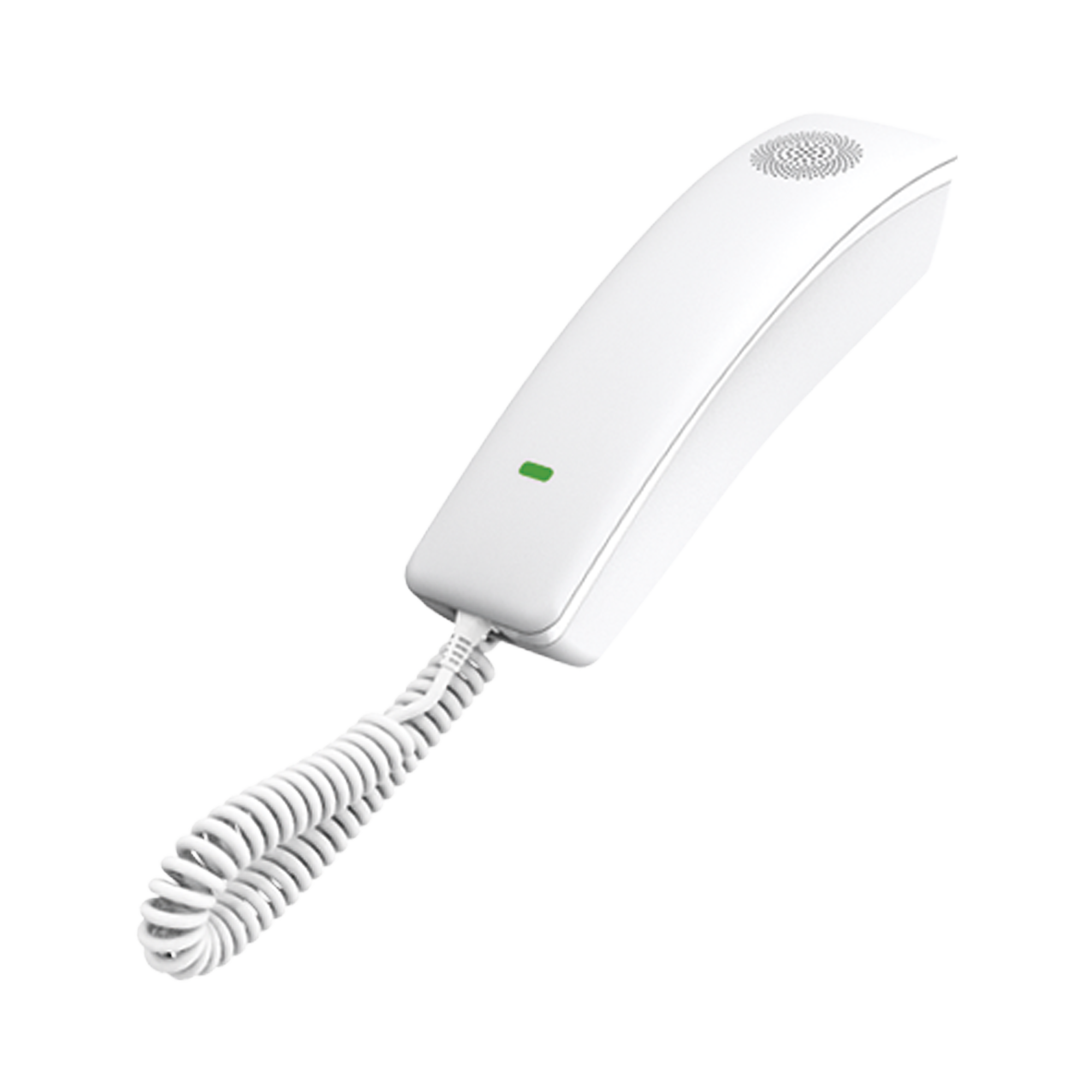 Teléfono IP profesional para Hotelería, montaje en pared,  teclado numérico estándar, conferencia de 3 vías, Opus y PoE.