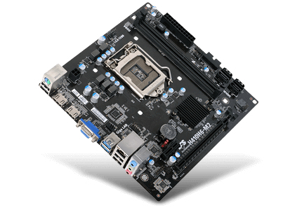 Motherboard ECS H410H6-M2 ONJUNTO DE CHIPS Conjunto de chips Intel H410 Express GRÁFICOS Compatible con DirectX® 12 - 
