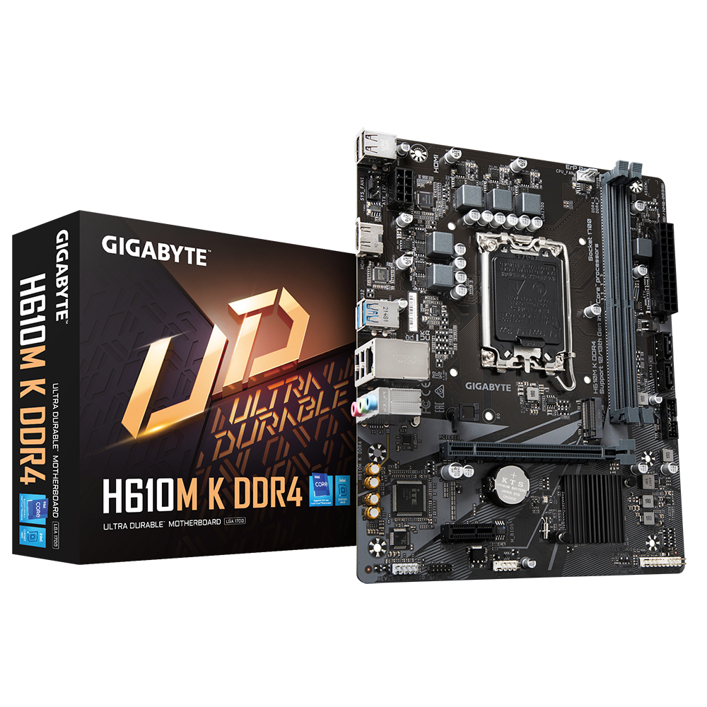 MB GIGABYTE H610M K DDR4 - 